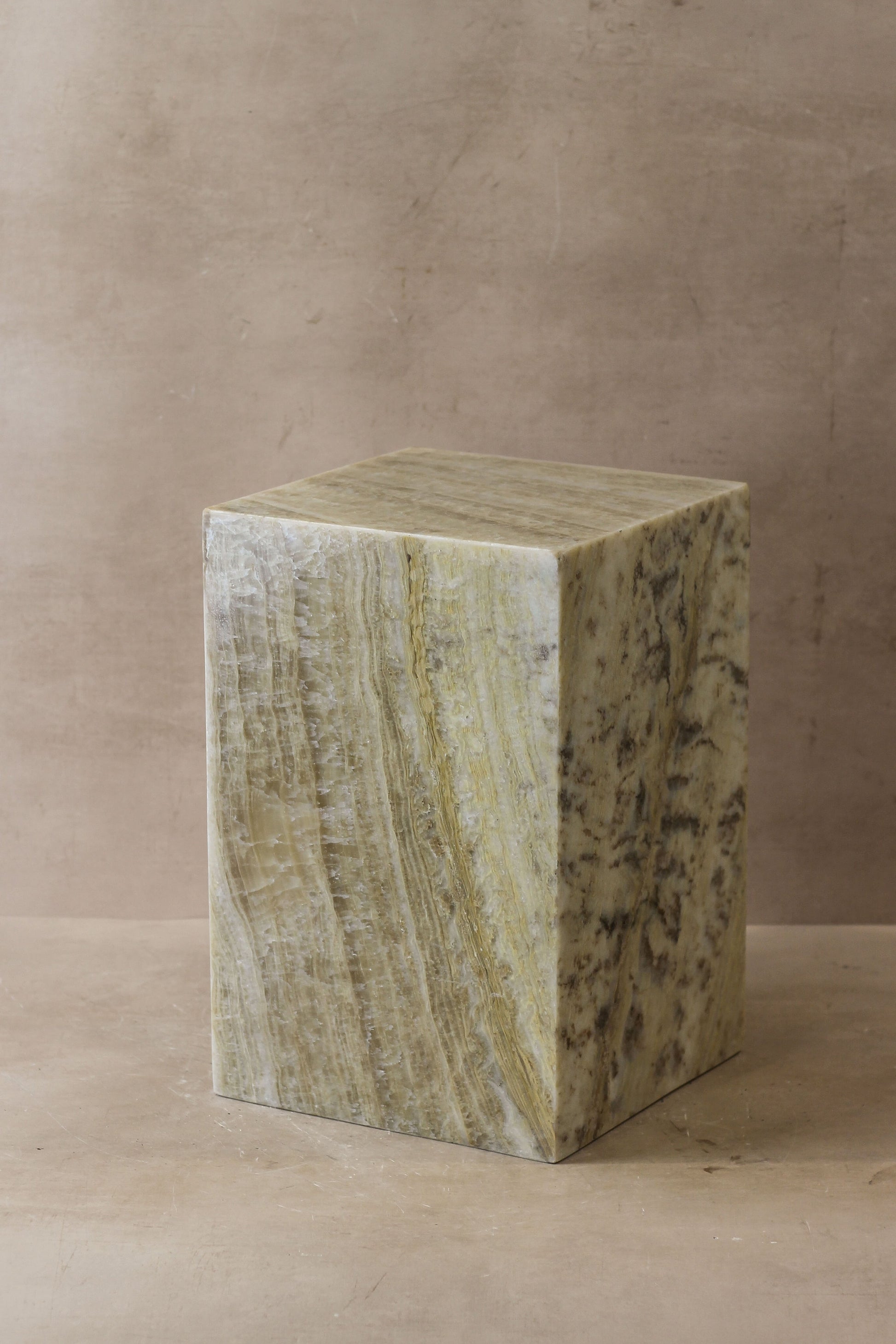 Onyx Side Table Peddestal - No 3