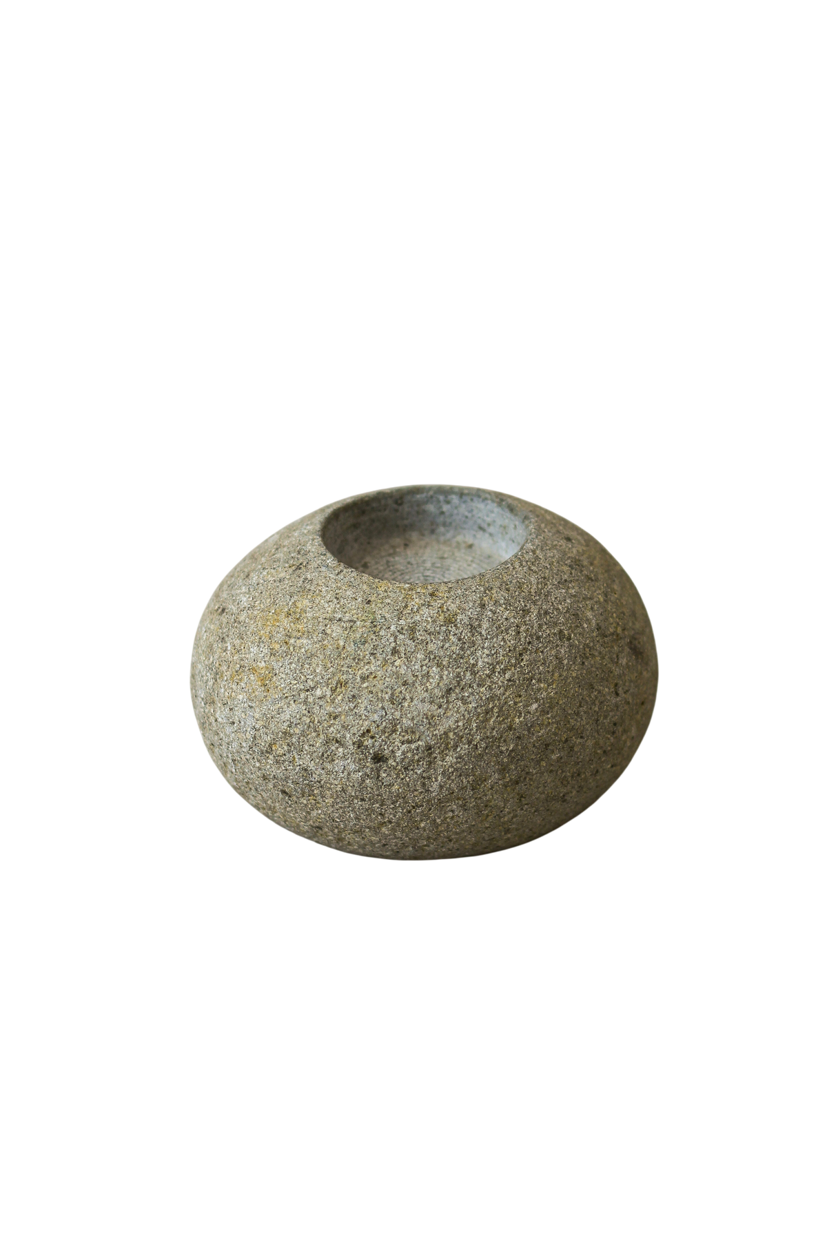 River Stone Candle Holder - 62B.1