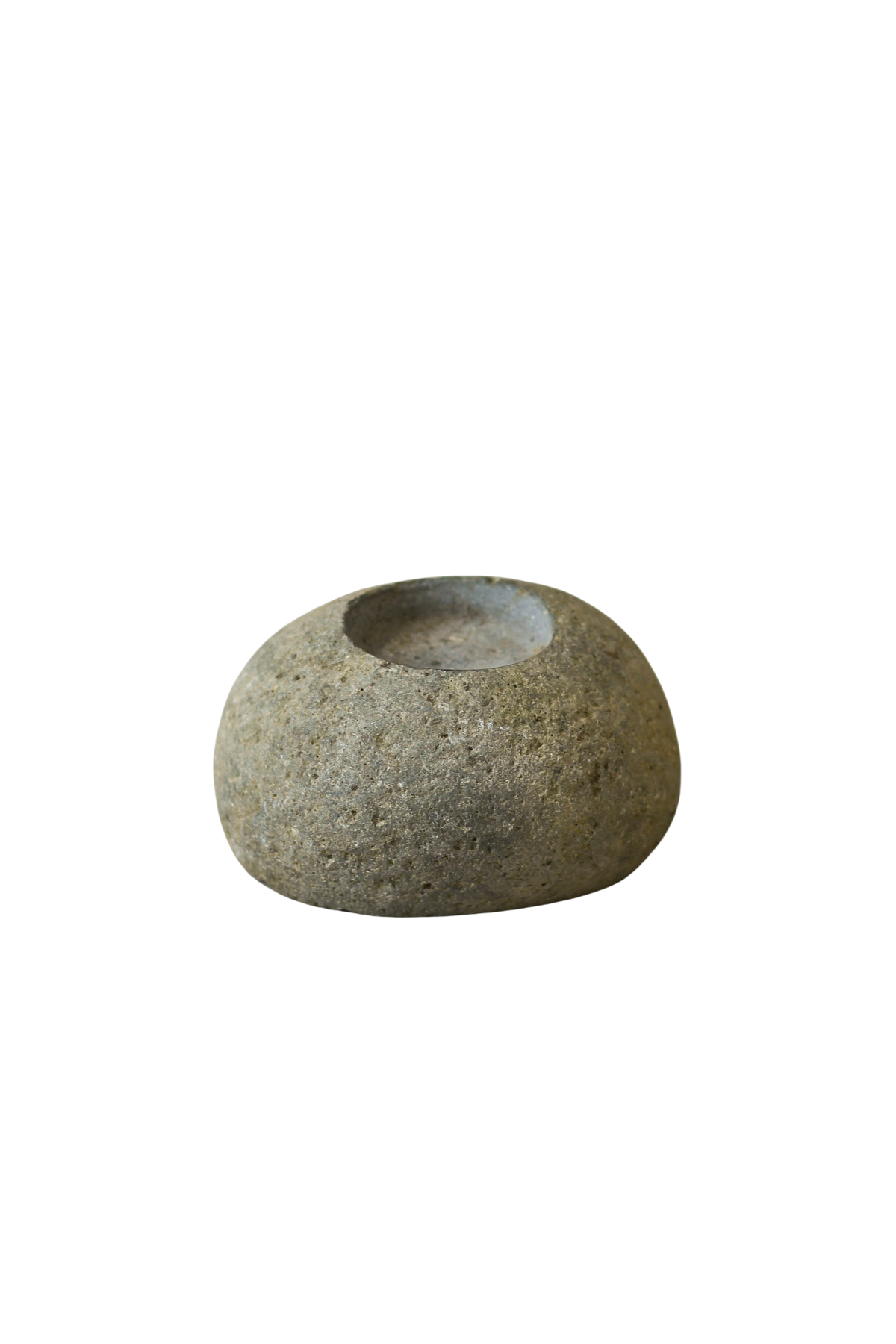 River Stone Candle Holder - 62B.3