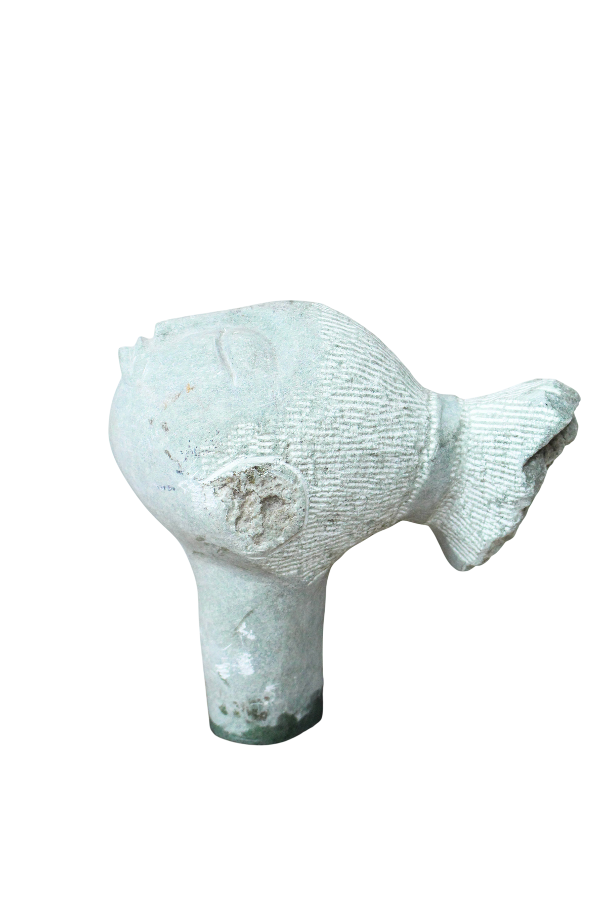Stone head sculpture by Rizimu Chiwawa Zimbabwe 30.7