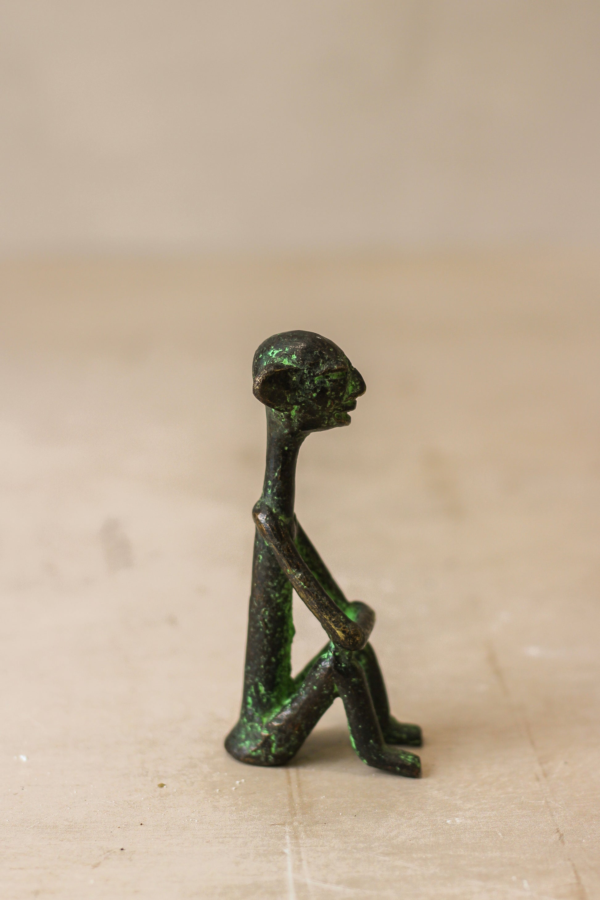 Benin Bronze Statue - 79.2