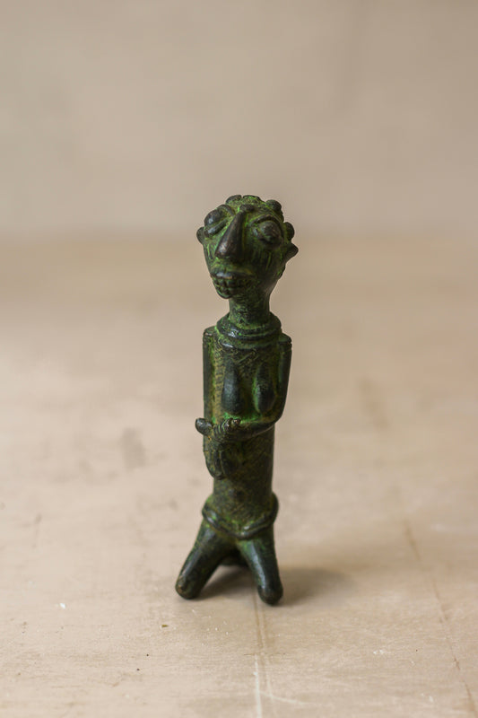 Benin Bronze Statue - 79.4