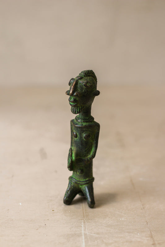 Benin Bronze Statue - 79.8