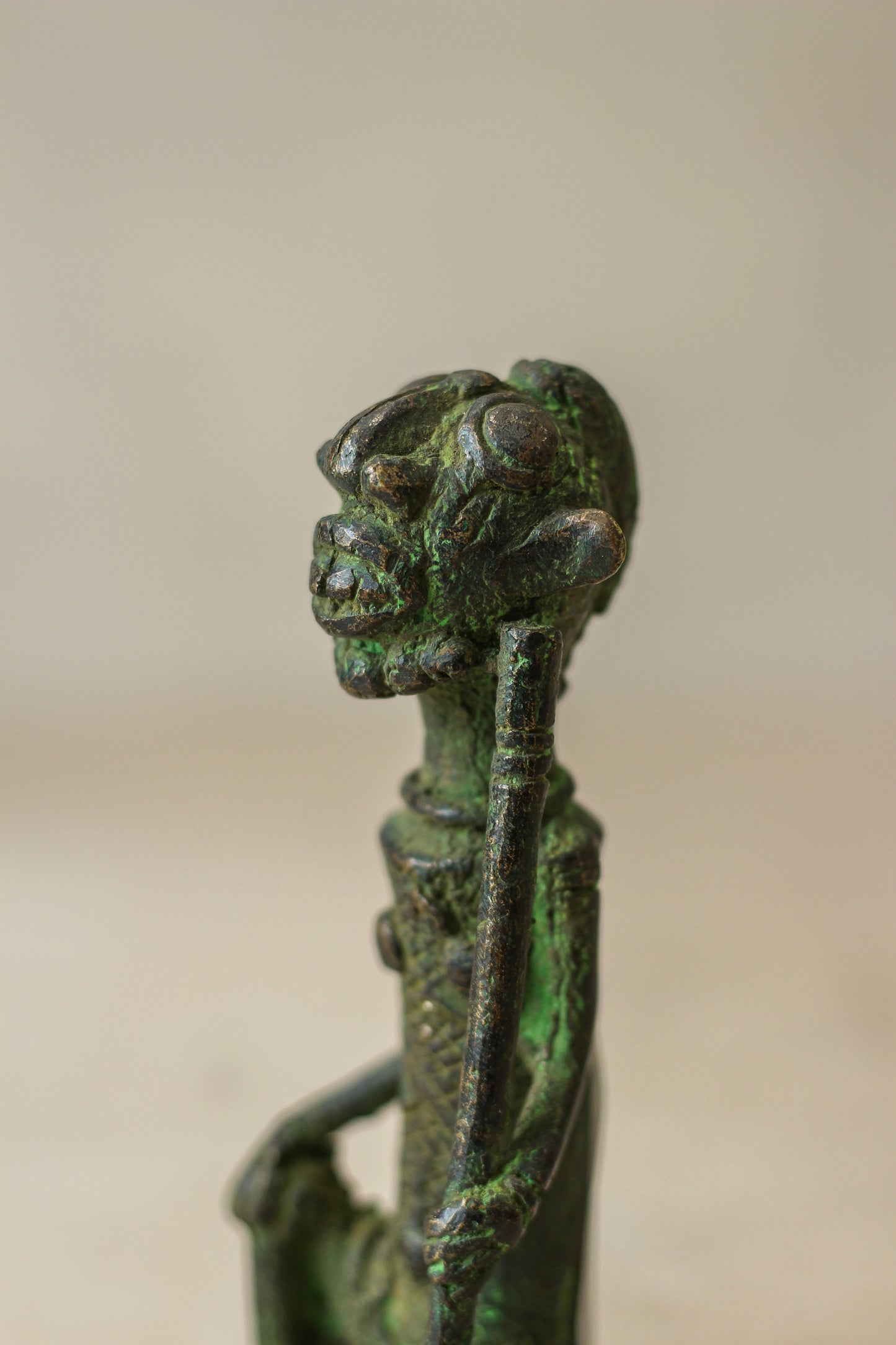 Benin Bronze Statue - 79.1