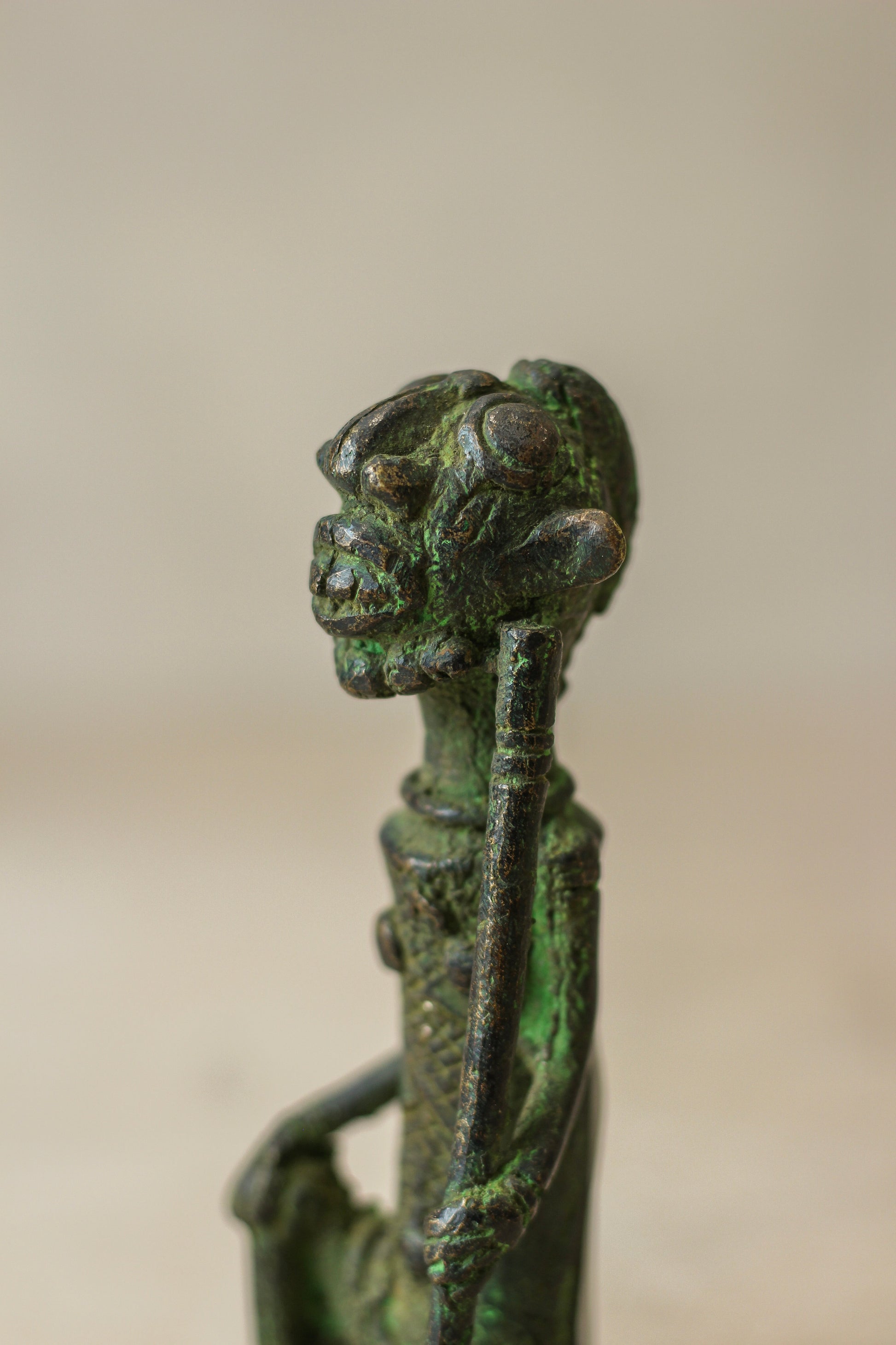 Benin Bronze Statue - 79.1