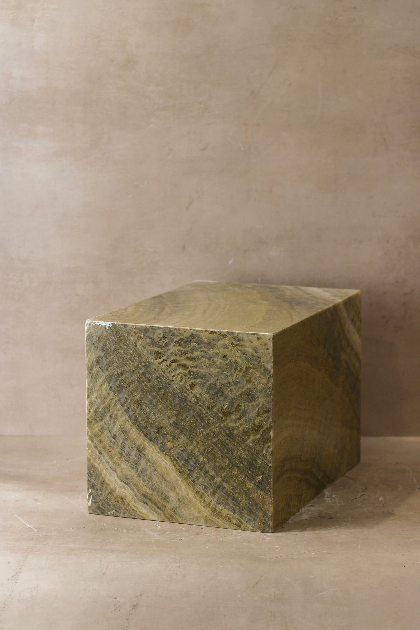 Onyx Side Table Pedestal - Hollow - No 8