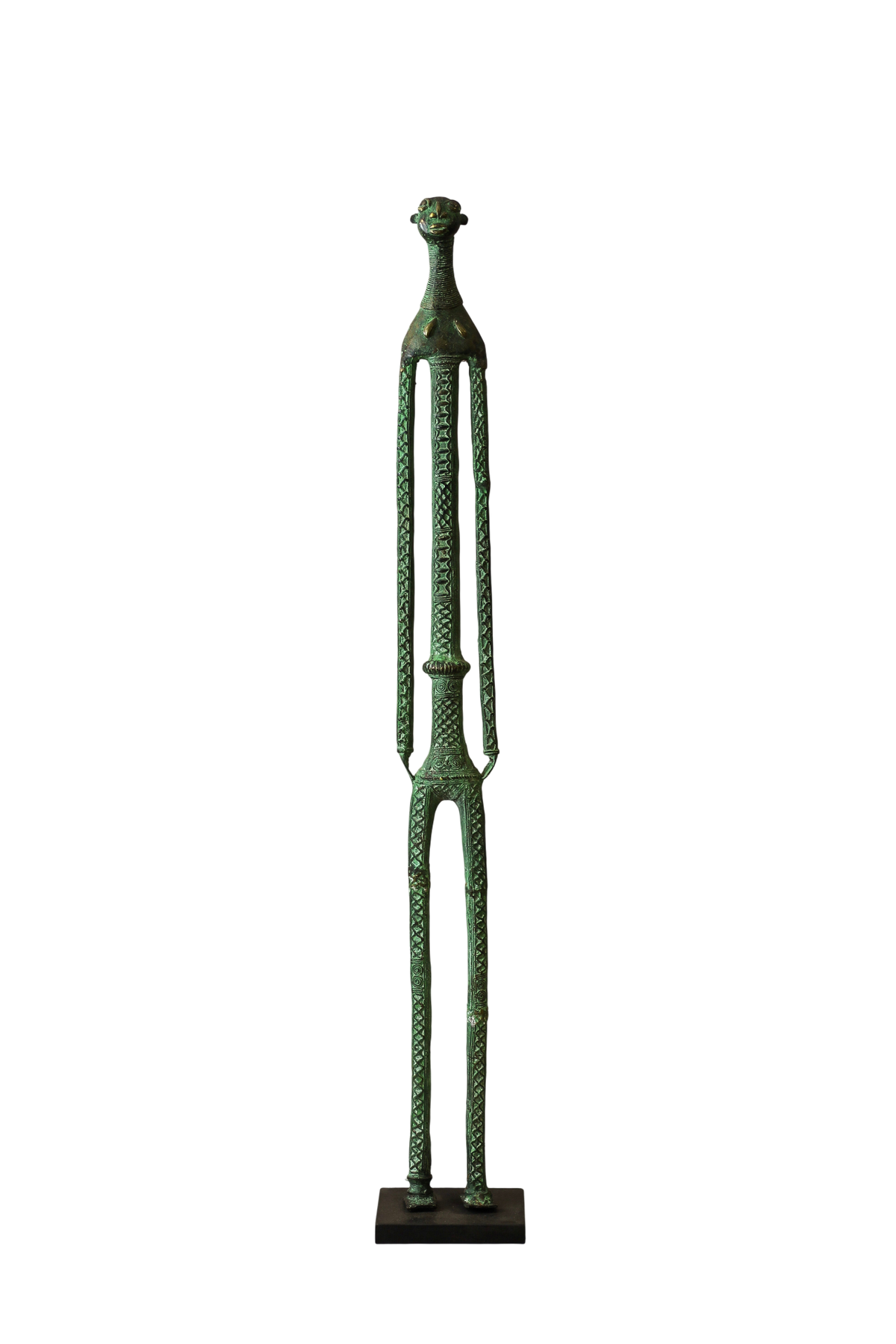 Benin Bronze Sculpture - 2.1