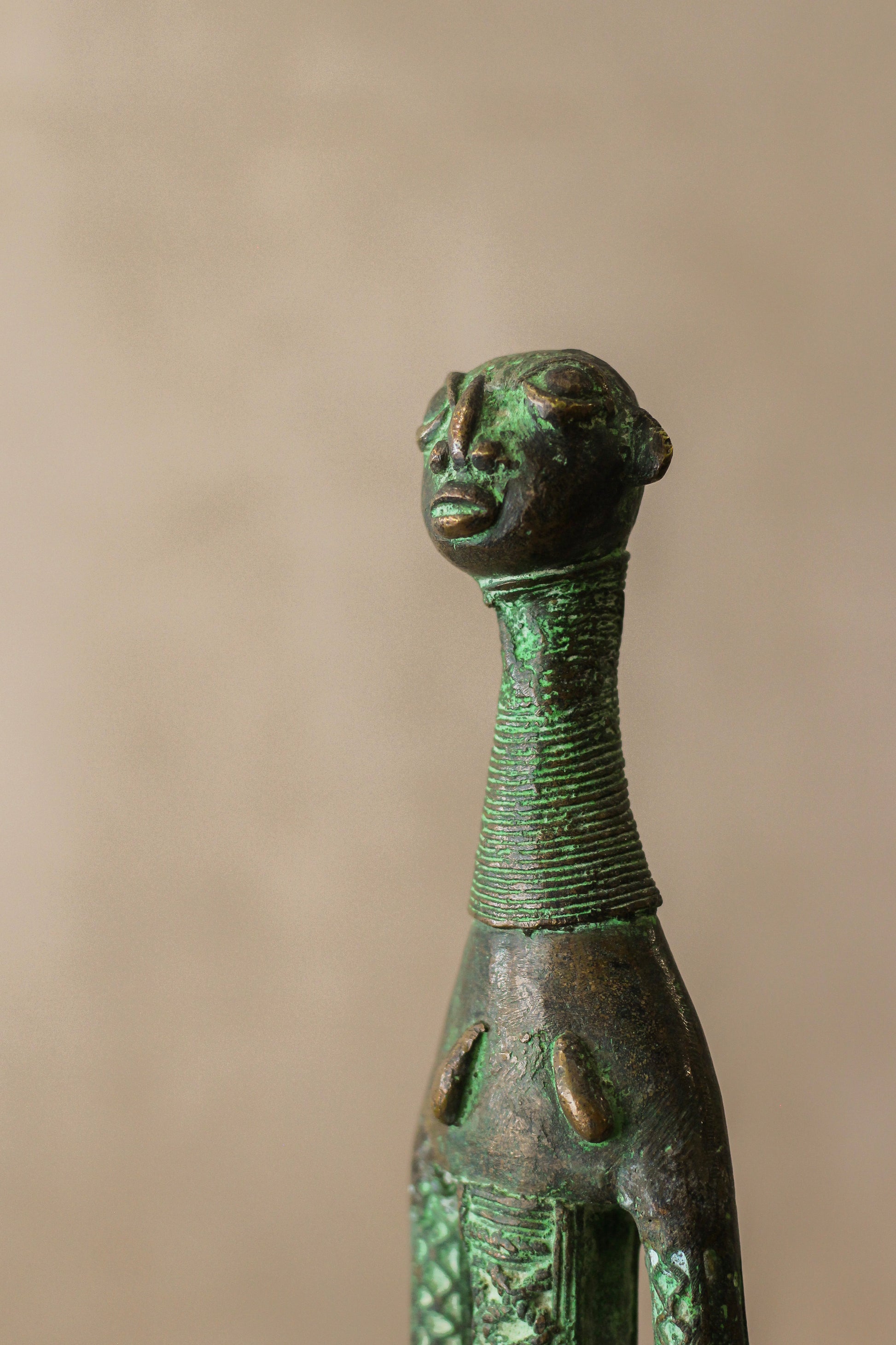 Benin Bronze Sculpture - 2.2