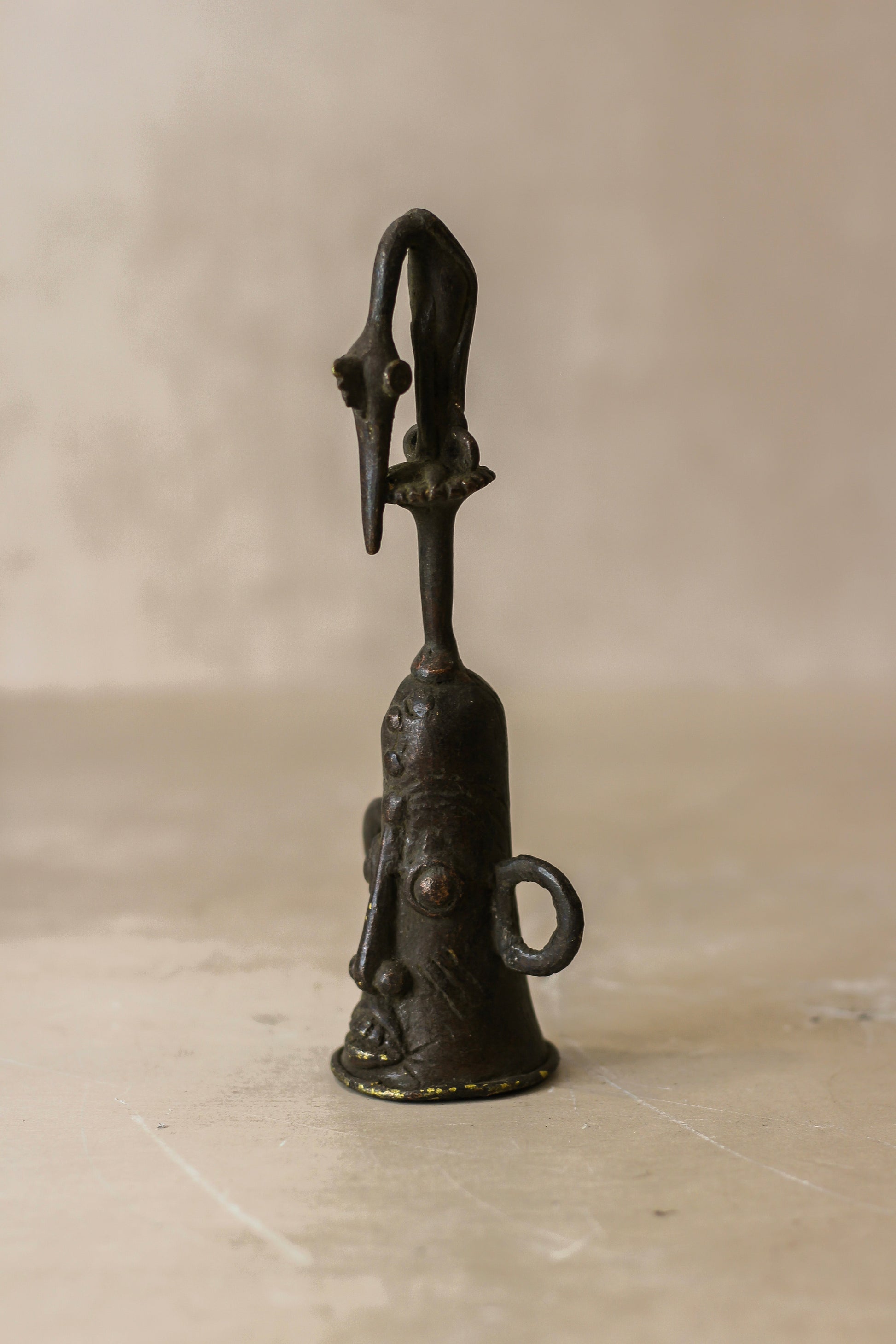 Benin Bronze Bell - 76.2