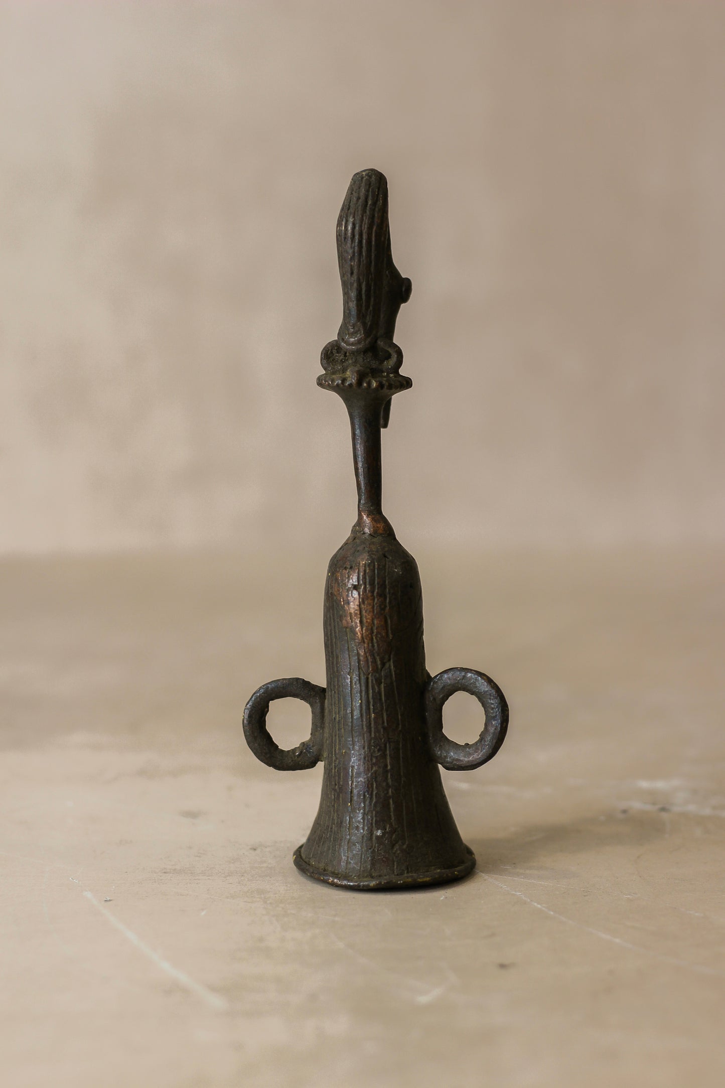 Benin Bronze Bell - 76.2