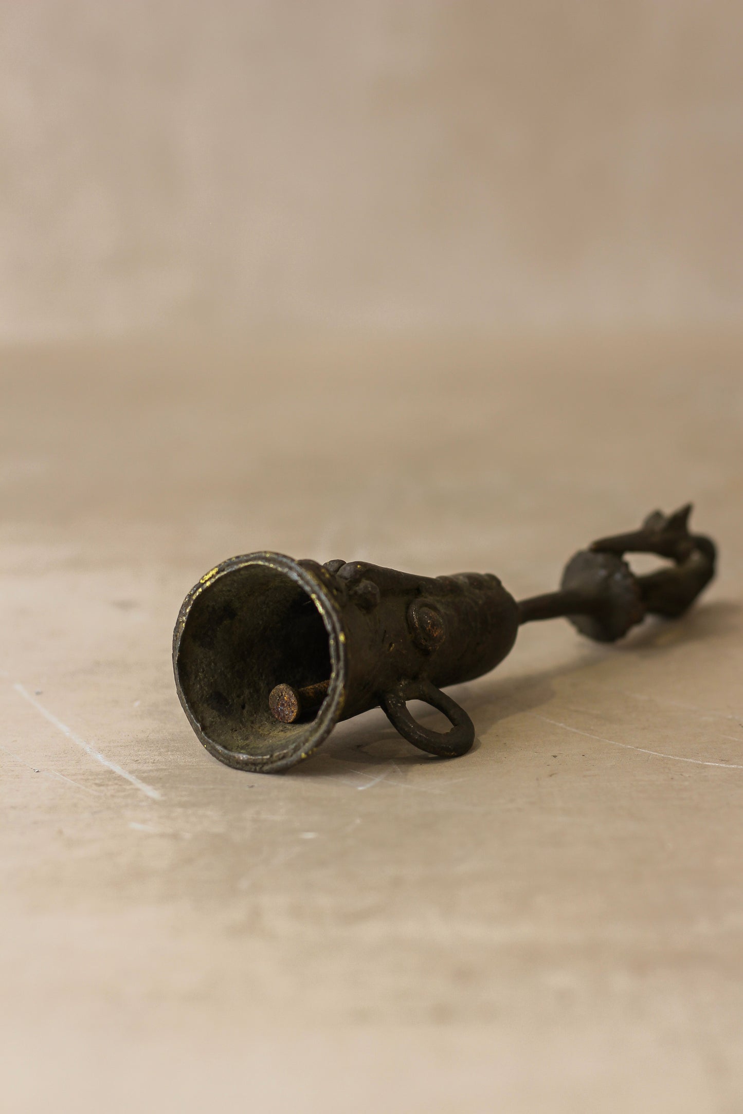 Benin Bronze Bell - 76.2