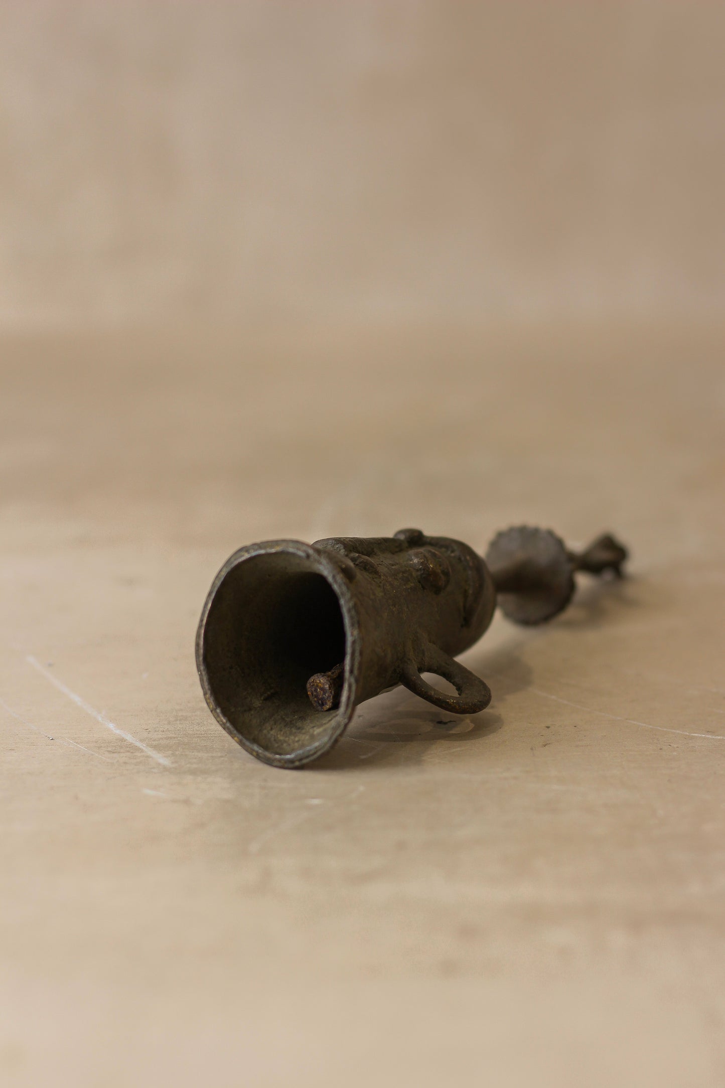 Benin Bronze Bell - 76.3