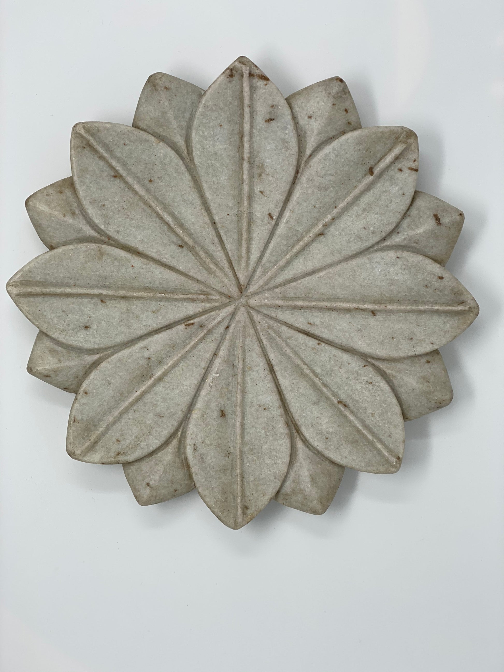 Marble Bowl - Lotus Flower