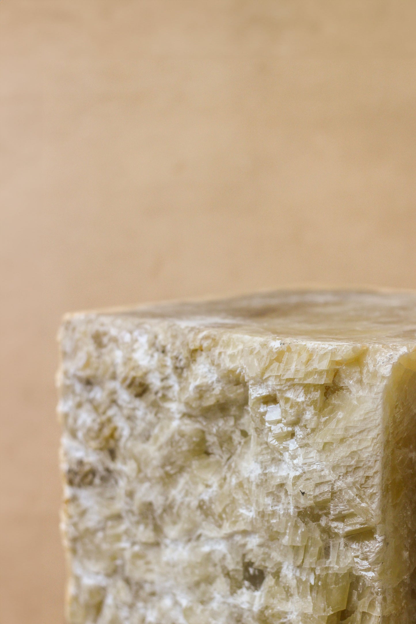 Onyx Side Table Pedestal Raw - Solid - No 4