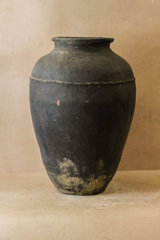 Vintage Black Asian Pots - VB03