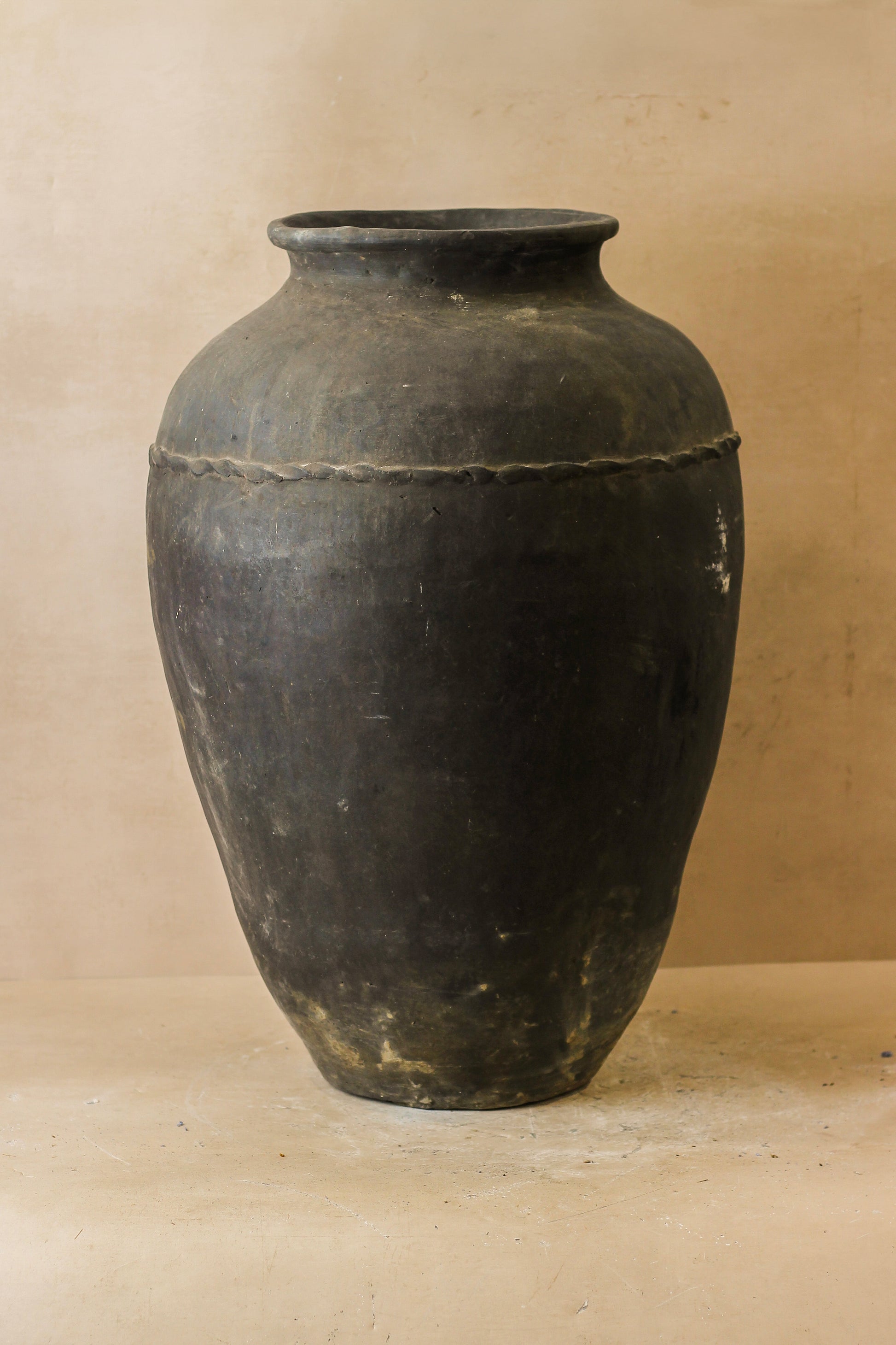 Vintage Black Asian Pots - VB03