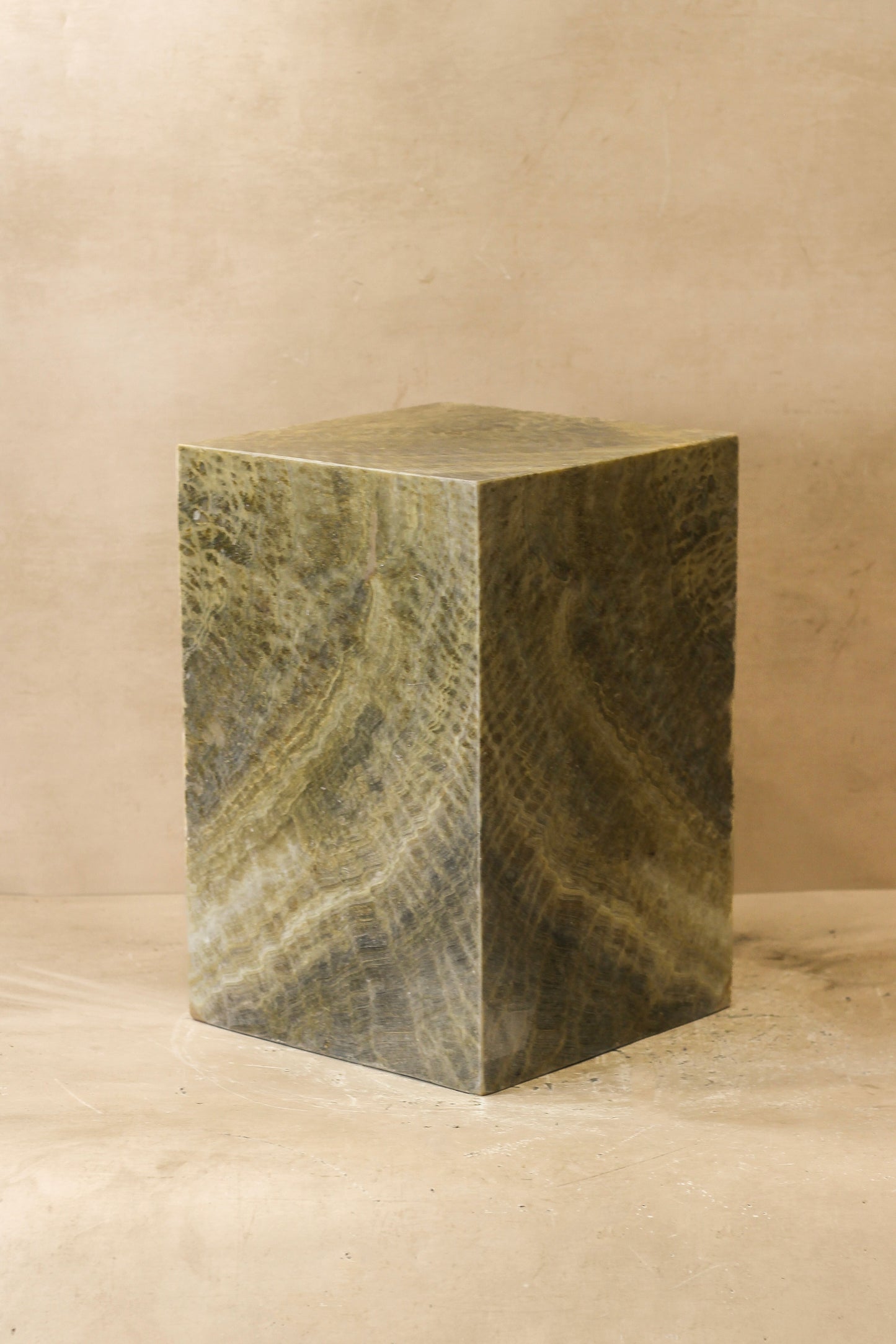 Onyx Side Table Pedestal - Hollow - No 12