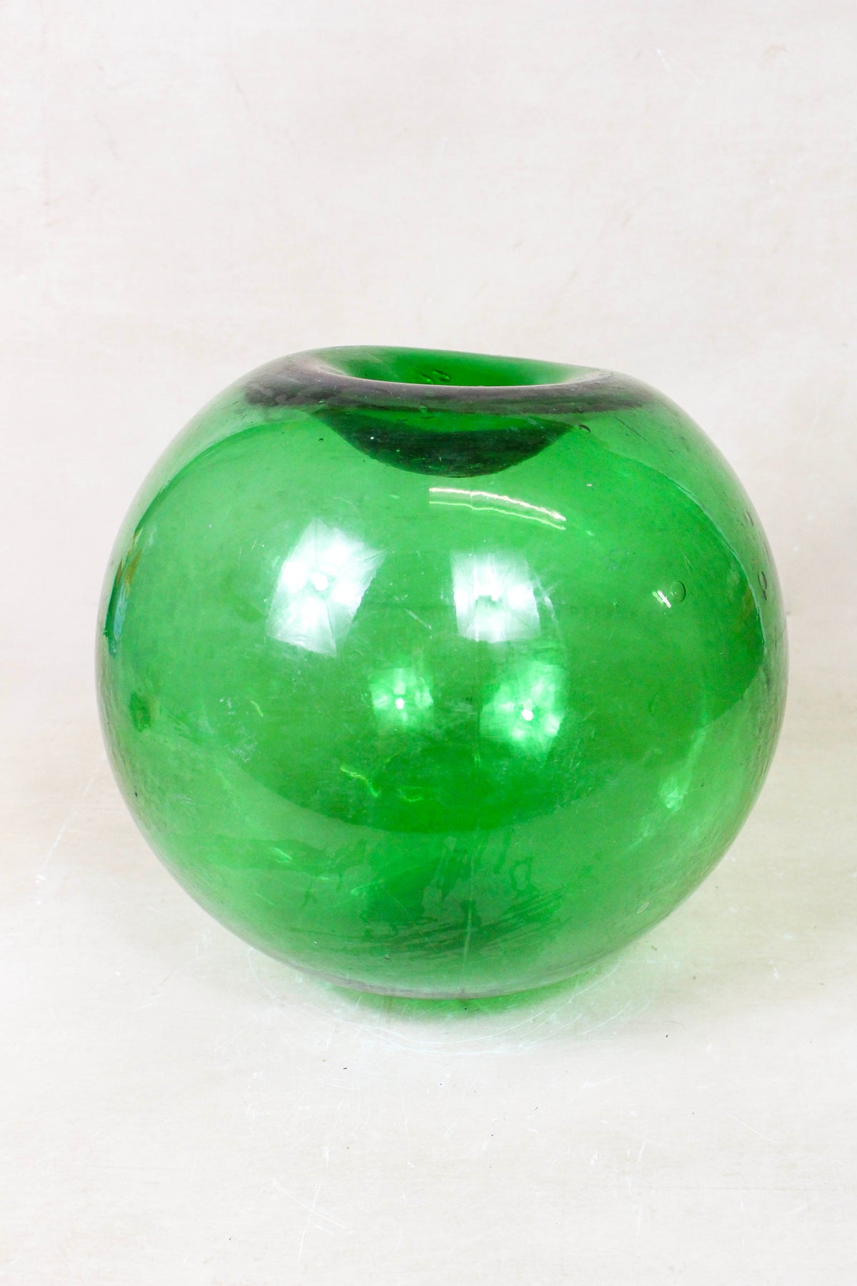 Antique Large Hand Blown Glass Buoy GB1