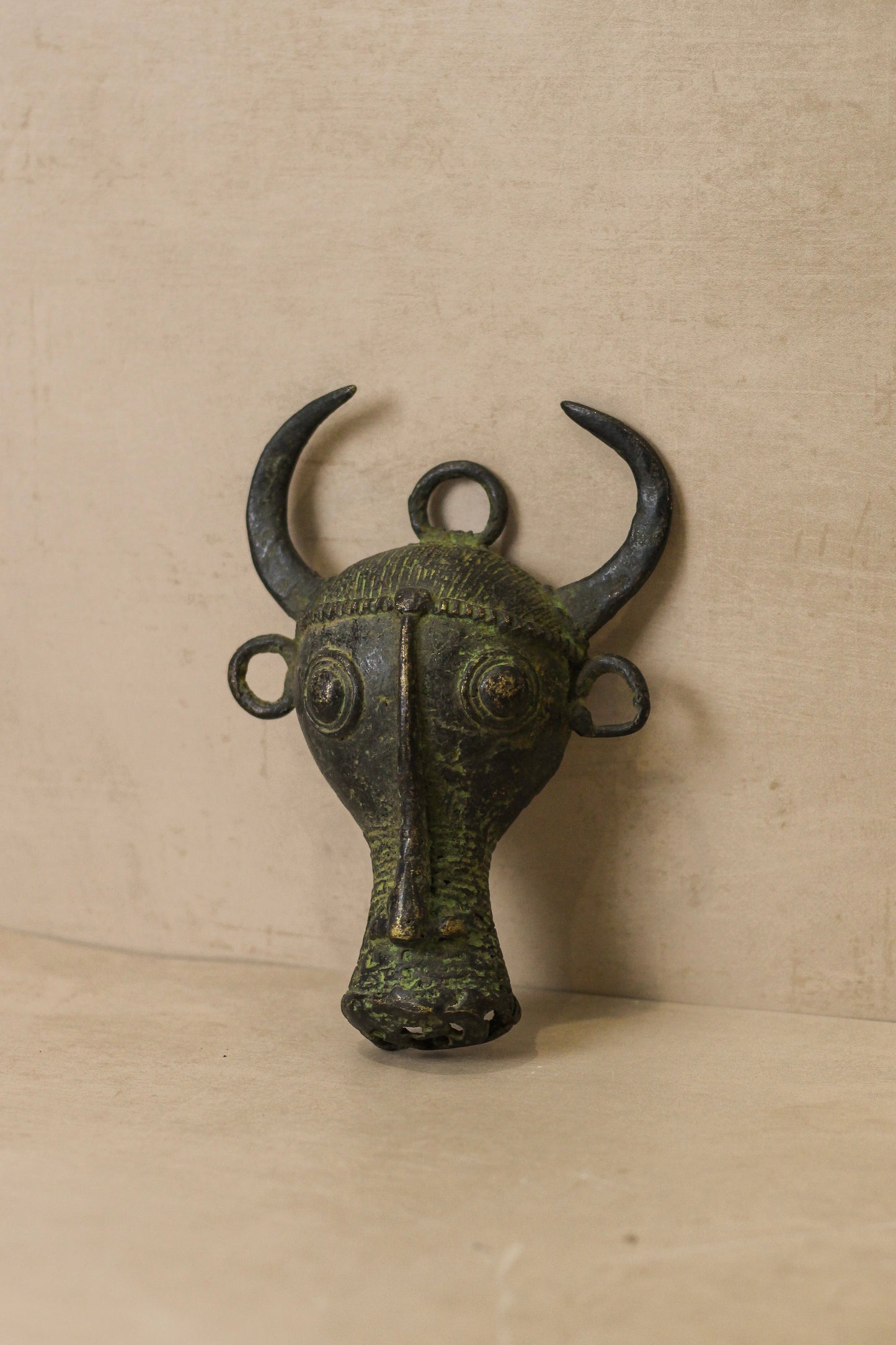 Benin Bronze Ox - 78.1