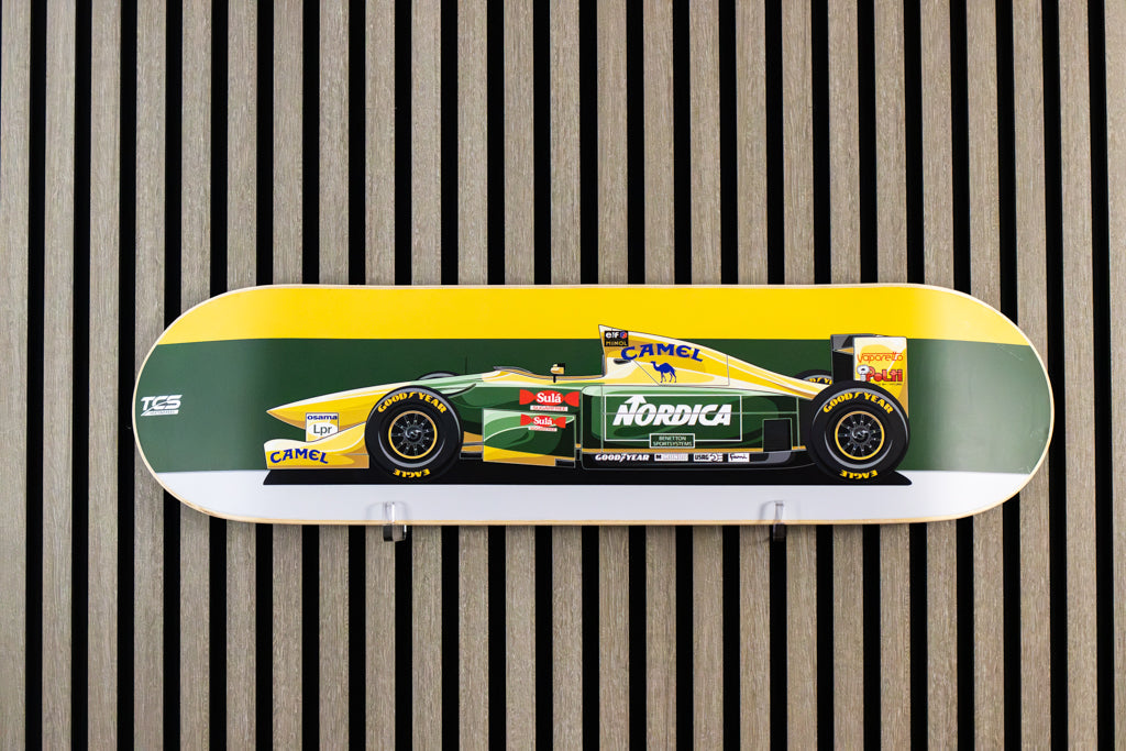 Formula 1 1974 Peterson Lotus F1 Skate Deck Wall Art