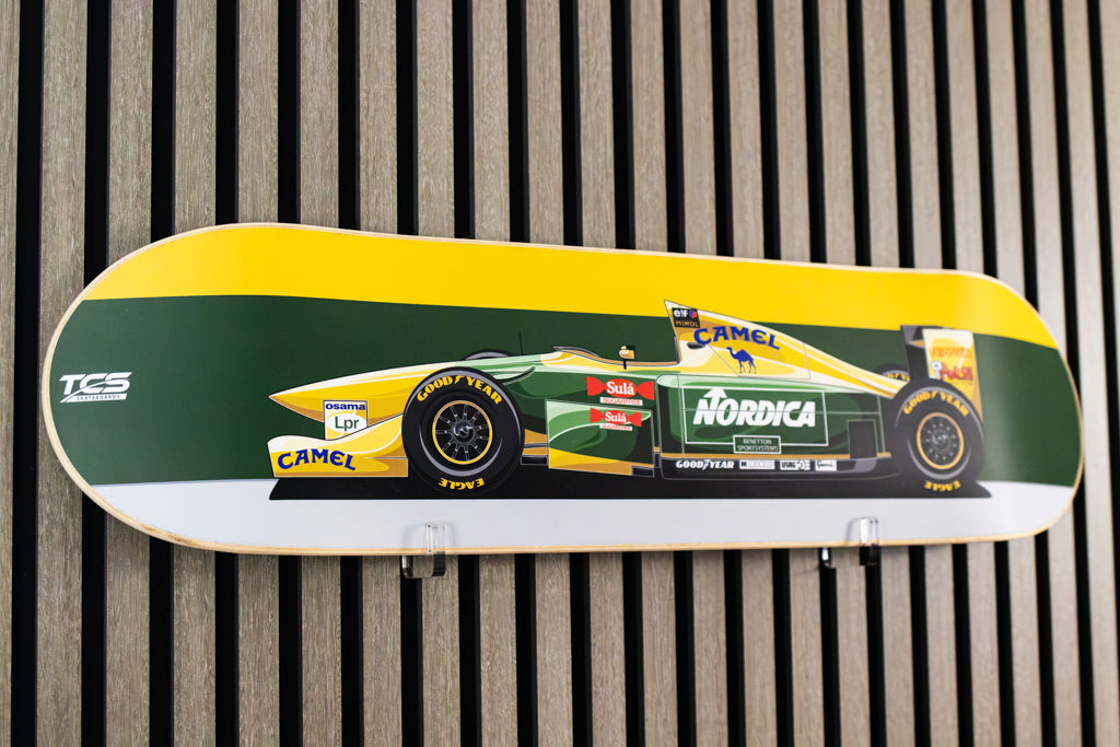 Formula 1 1974 Peterson Lotus F1 Skate Deck Wall Art