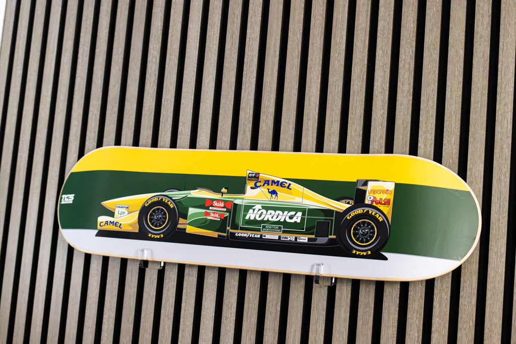 Formula 1 1974 Peterson Lotus F1 Skate Deck Wall Art