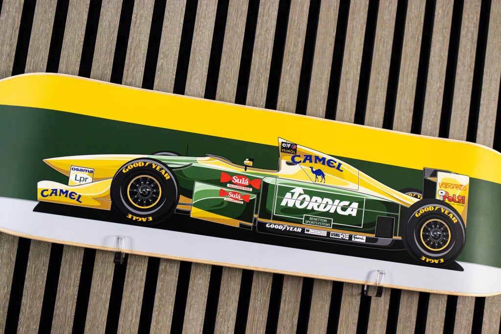 Formula 1 1974 Peterson Lotus F1 Skate Deck Wall Art
