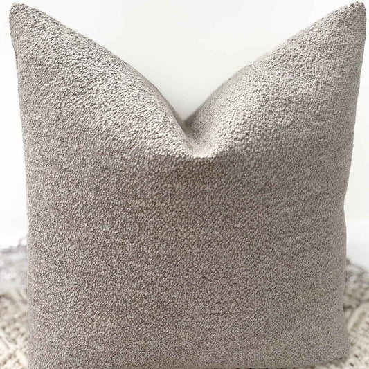 The Couture Cushion - The Luxury Natural Boucle - Style No. 16