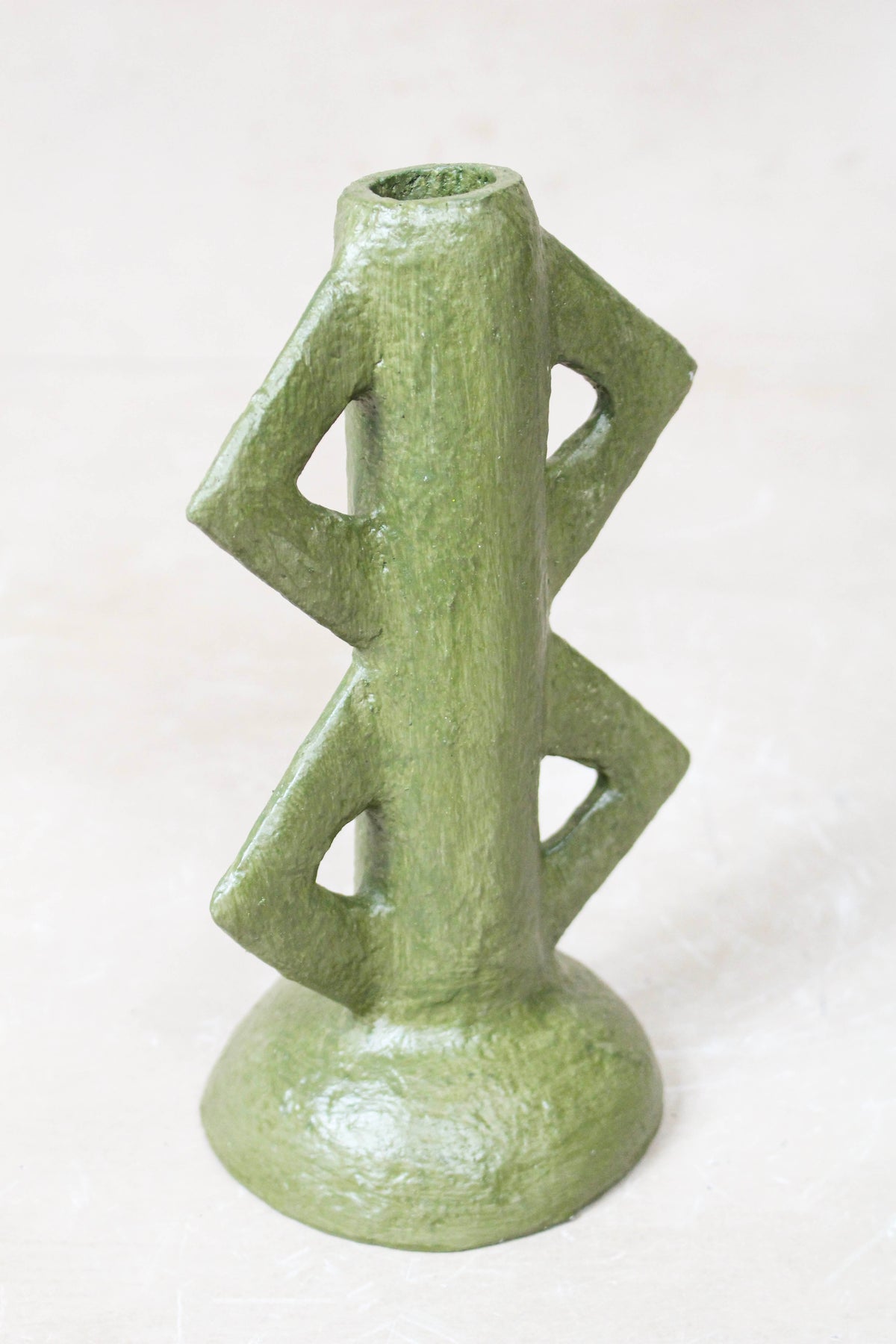 Paper Mache Candle Holder 52.3