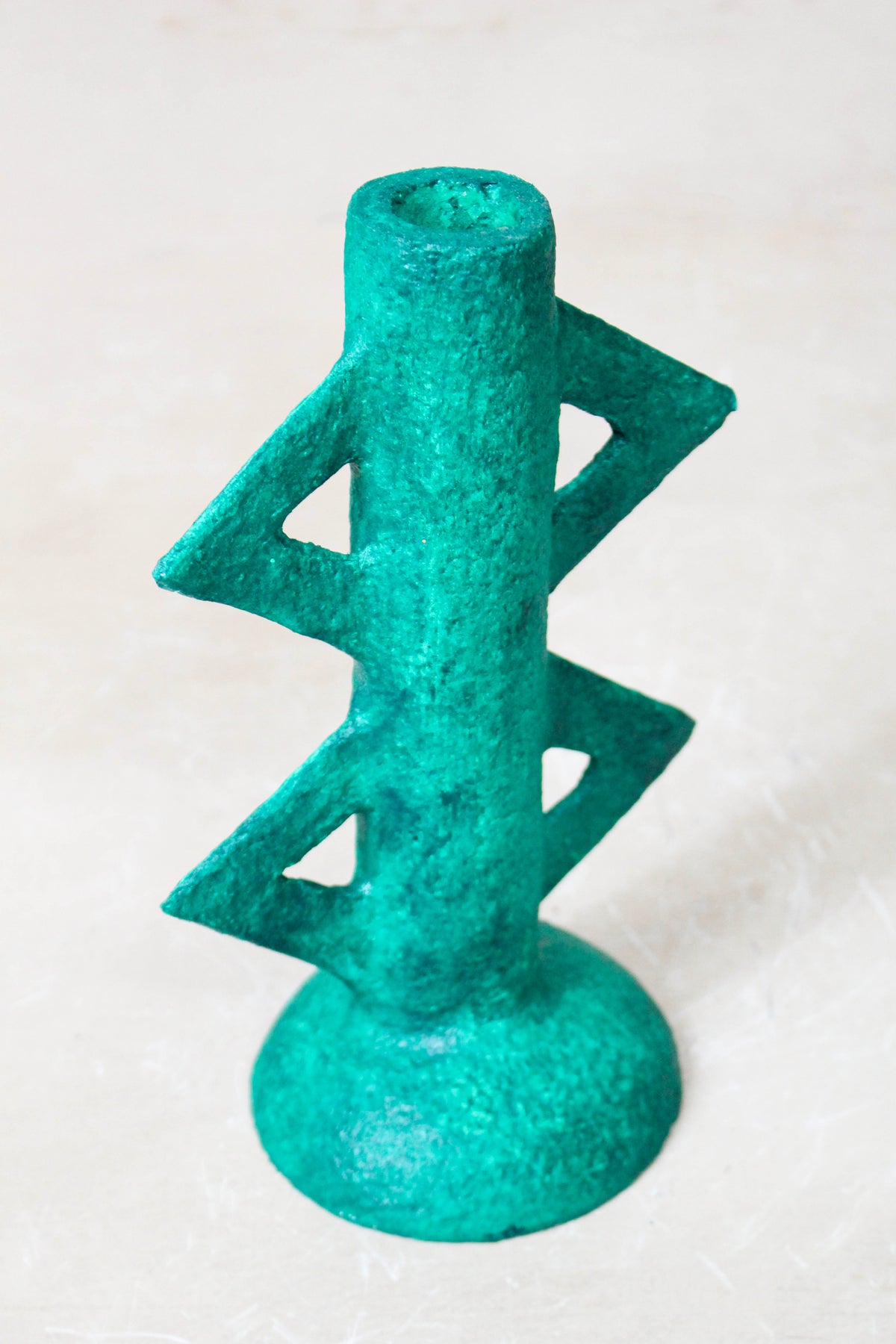 Paper Mache Candle Holder 52.4