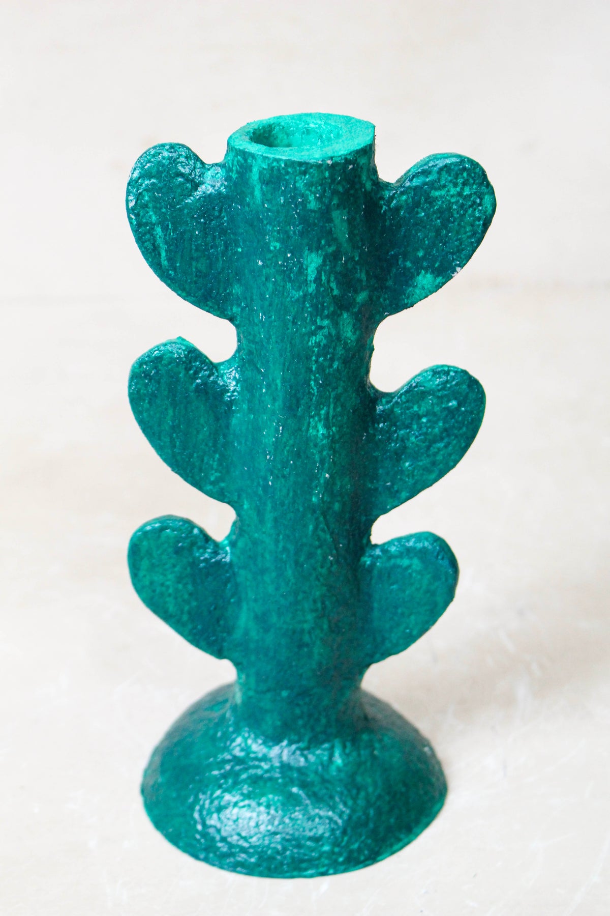Paper Mache Candle Holder 52.6