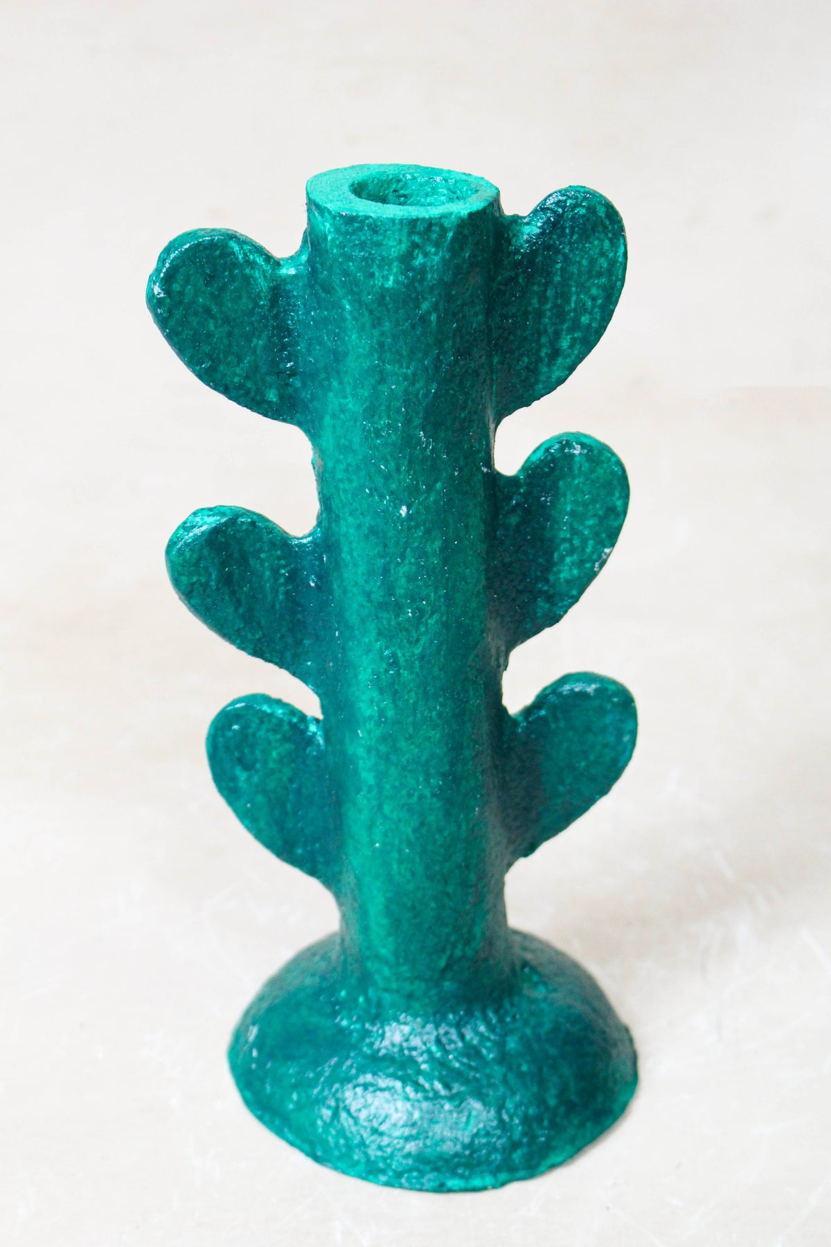 Paper Mache Candle Holder 52.6