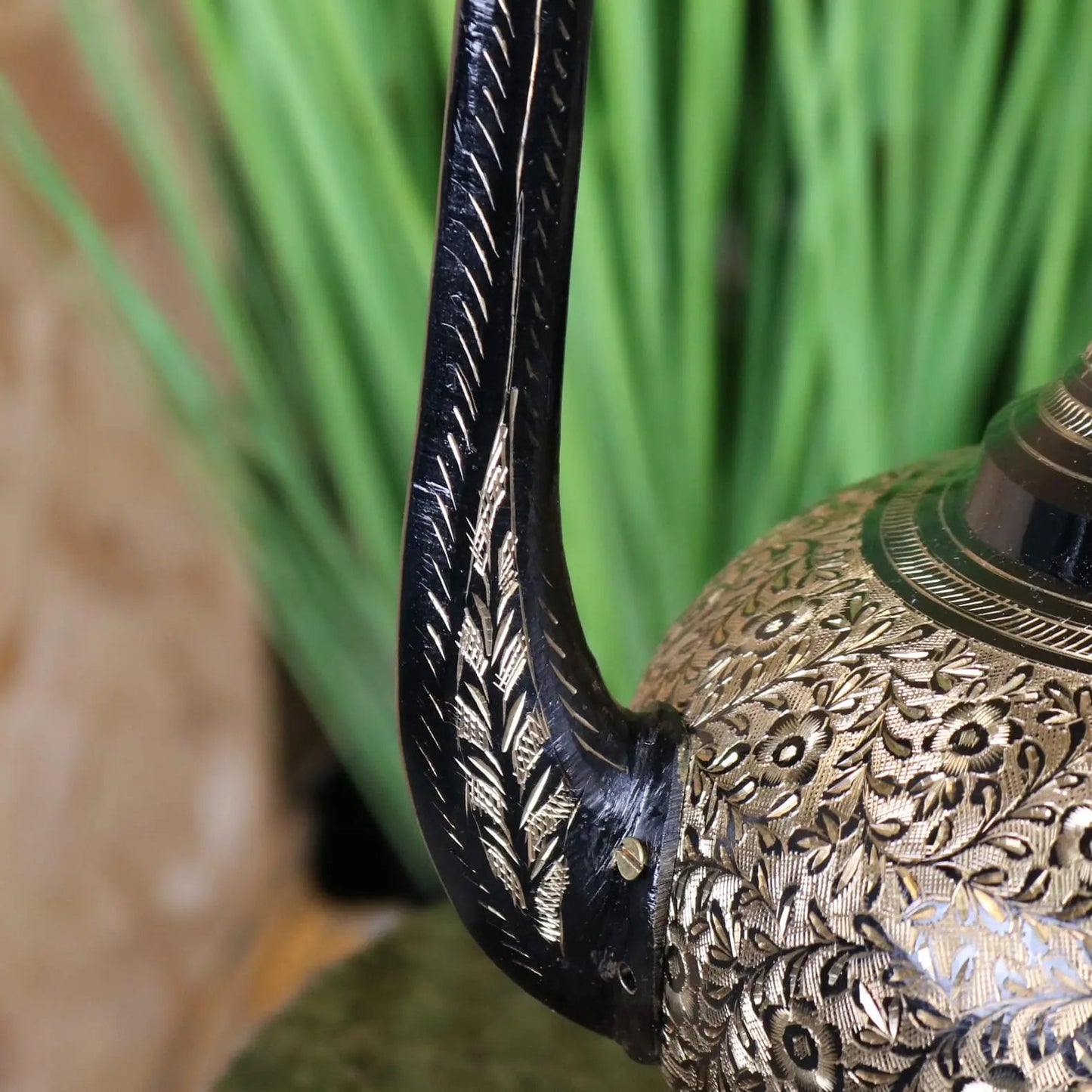Aravalli Aftaba Brass Arabian Jug Vase Ornament 50cm