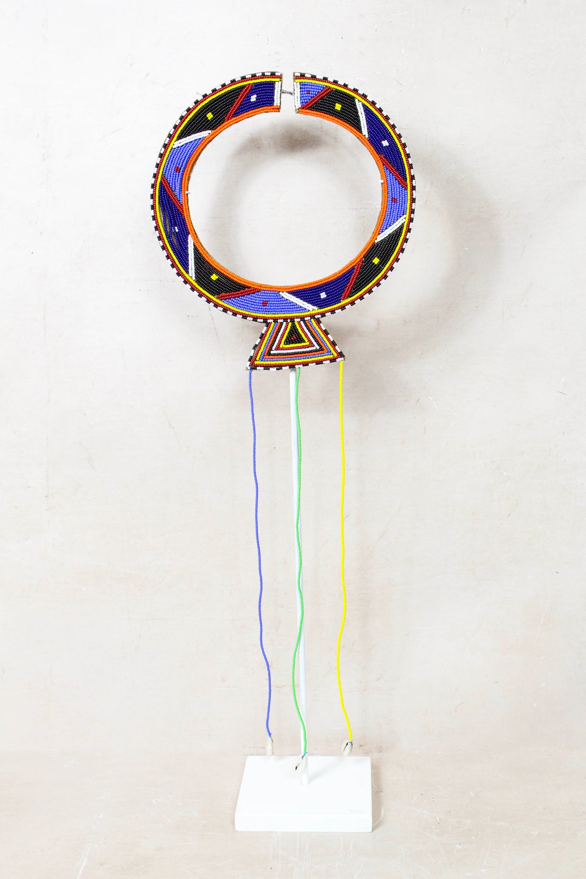 Kenya Maasai beaded Necklace - S3