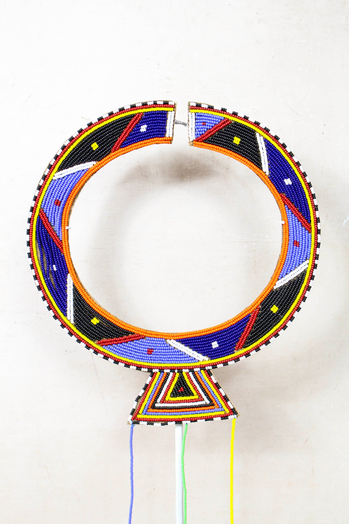 Kenya Maasai beaded Necklace - S3