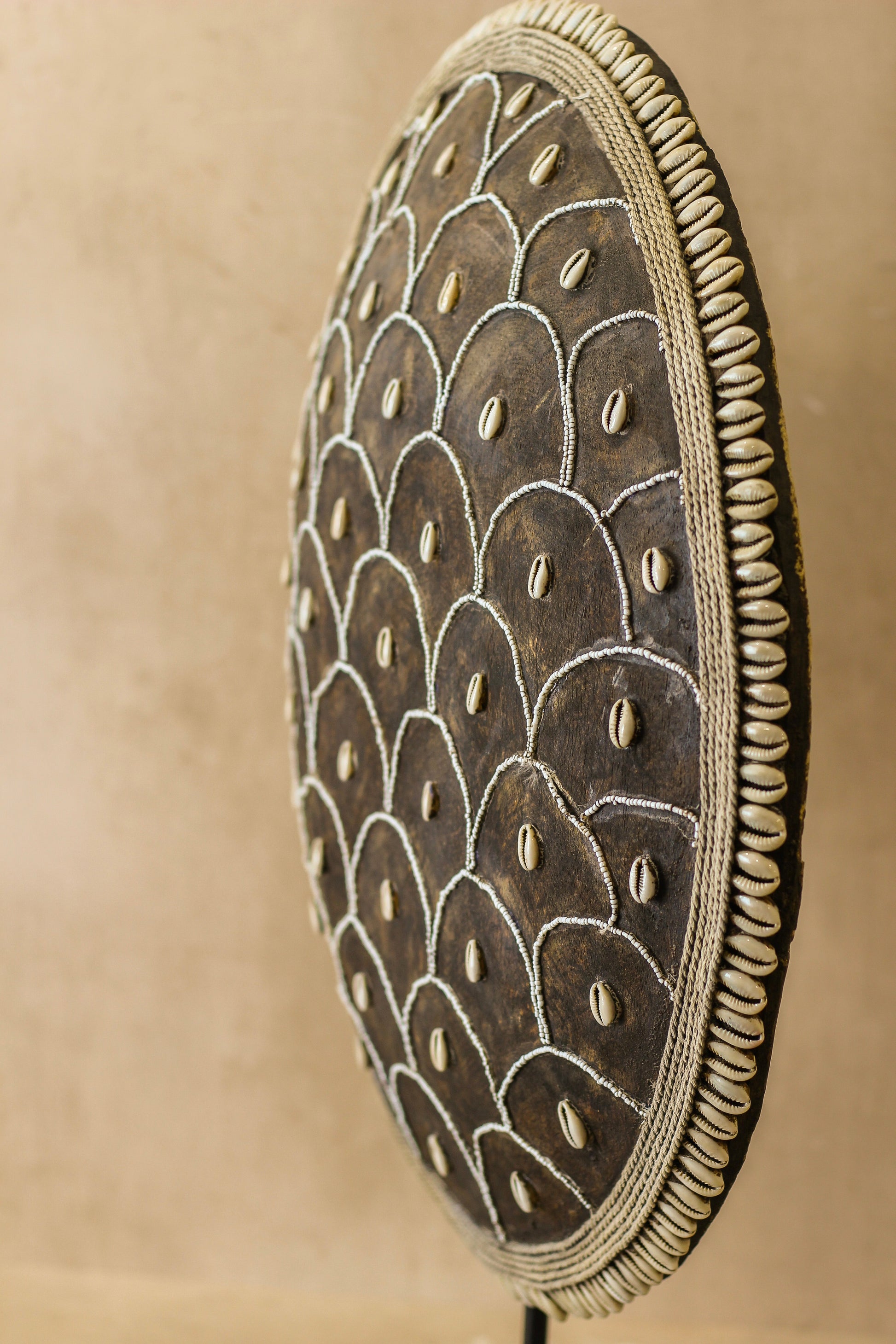 Cameroon Cowrie Shell Shield