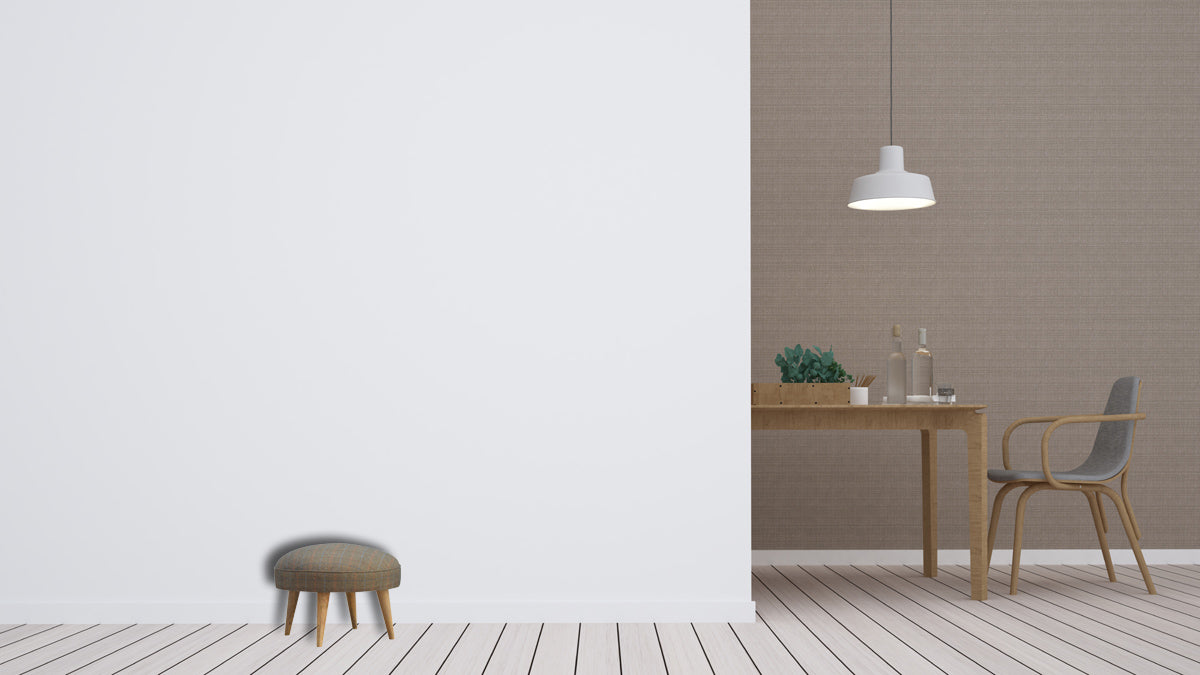 Multi Tweed Nordic Style Footstool