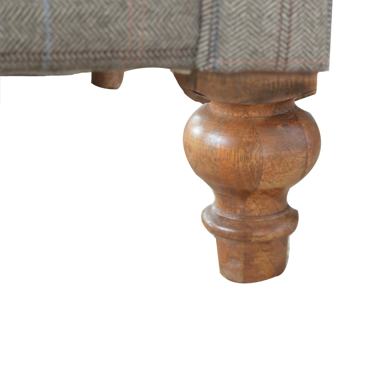 Multi Tweed 2 Seat Chesterfield Chair