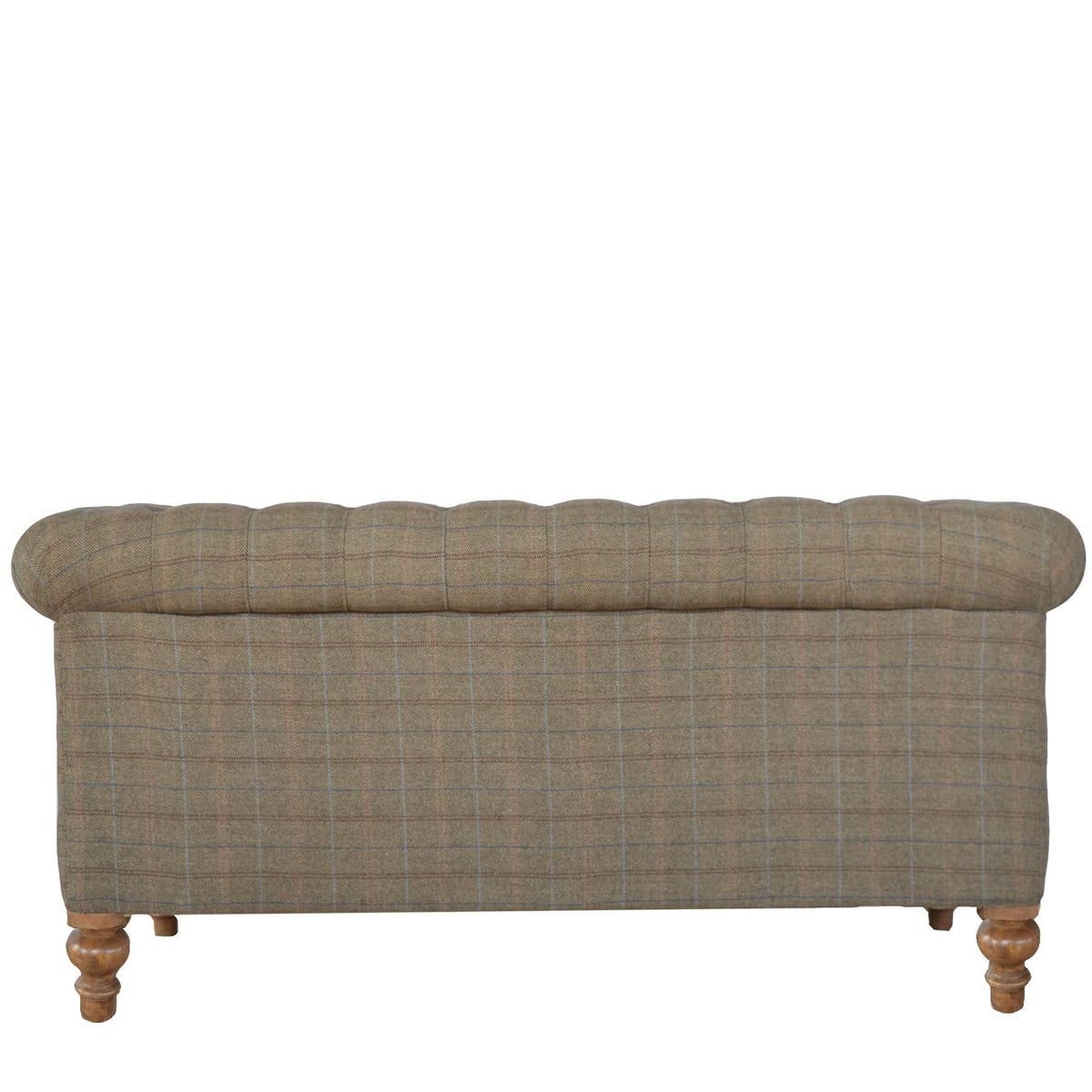 Multi Tweed 2 Seat Chesterfield Chair