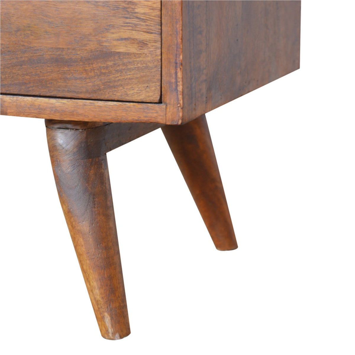 Carved Chestnut Sideboard Chest of Drawers