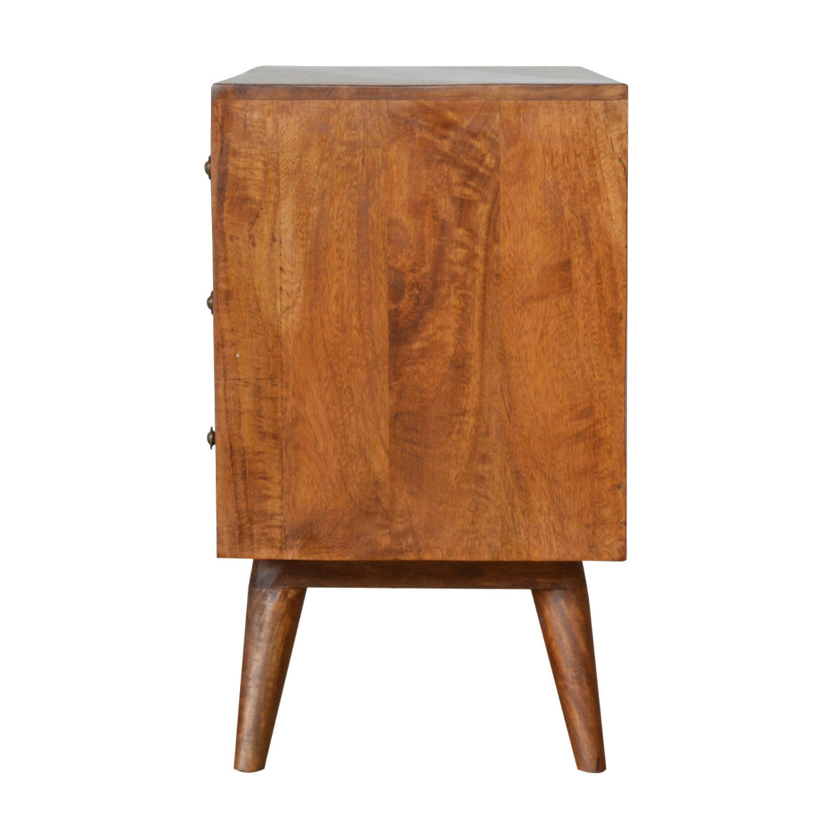 Carved Chestnut Sideboard Chest of Drawers