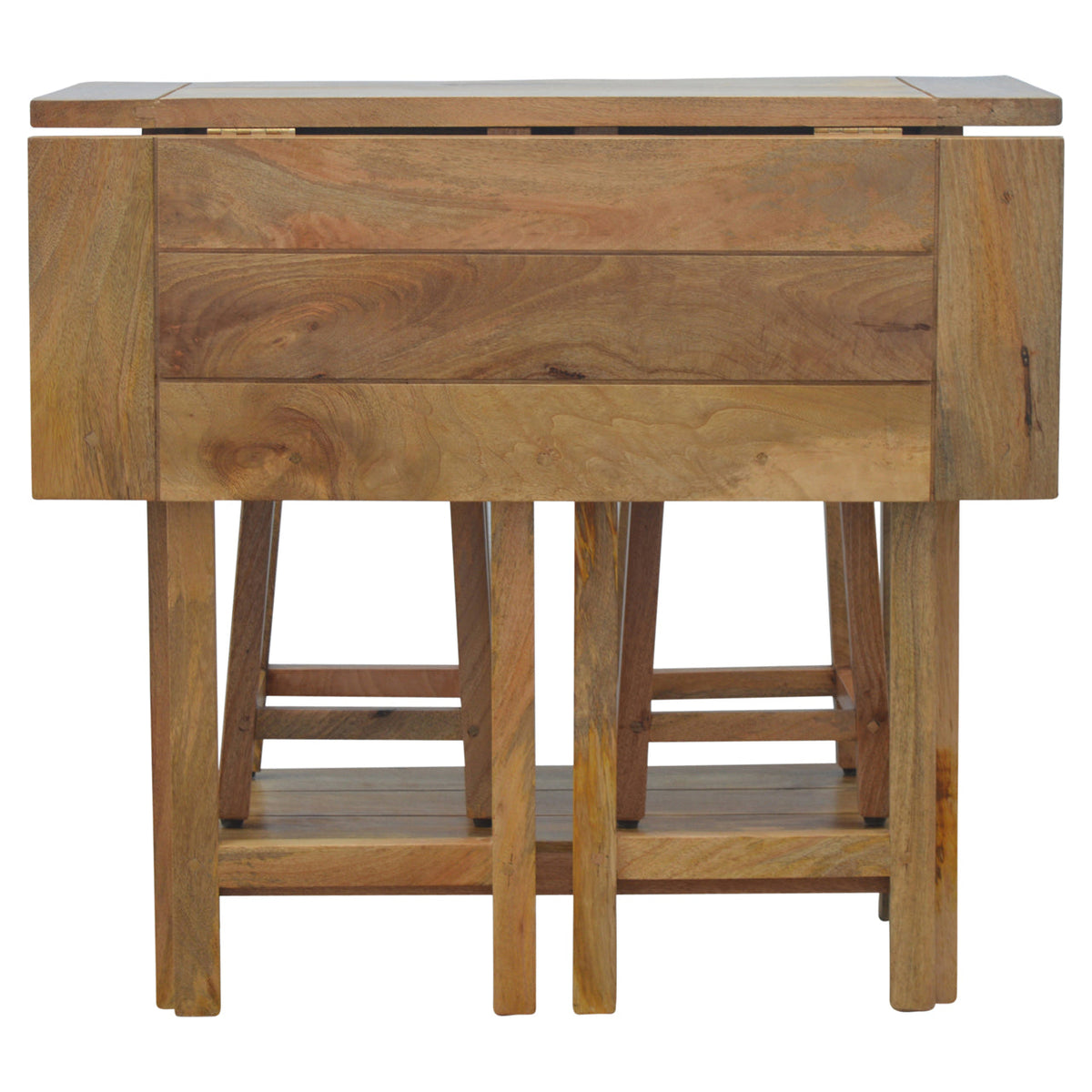 Breakfast Table With 2 Stools Footstool