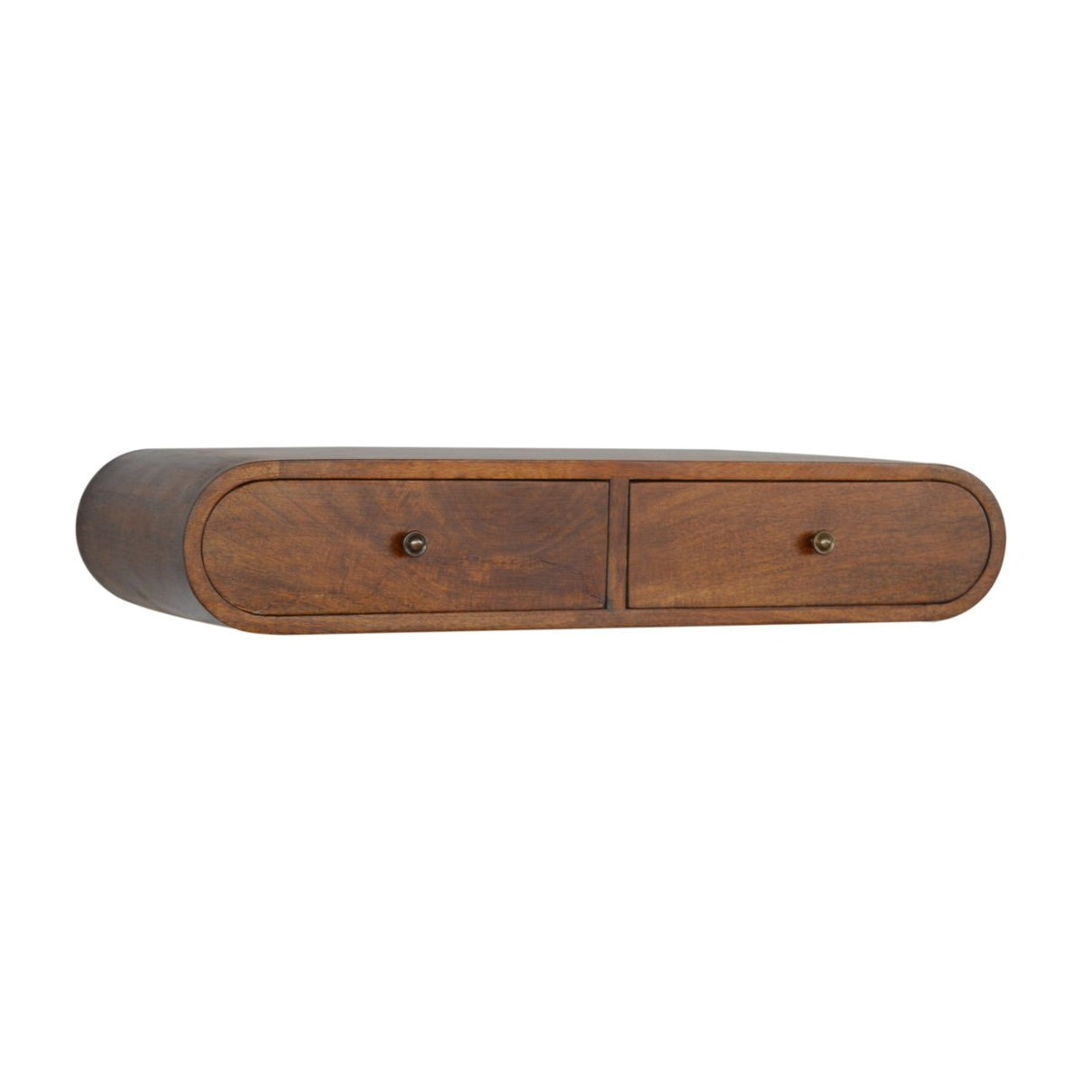 Floating Chestnut London Console Chest of Drawers