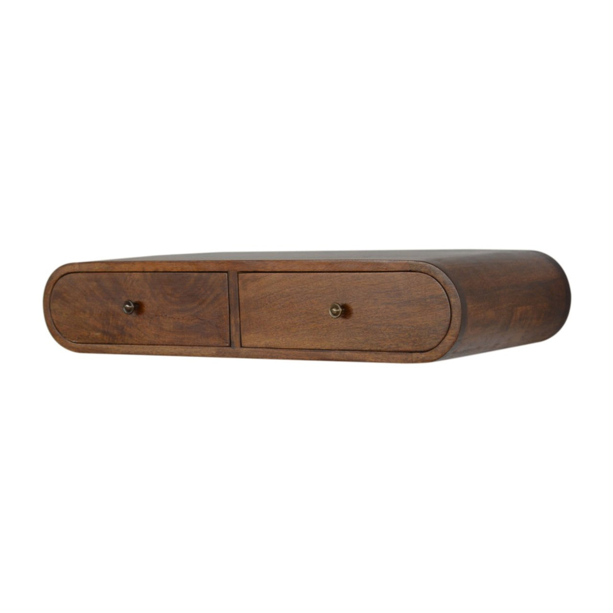 Floating Chestnut London Console Chest of Drawers