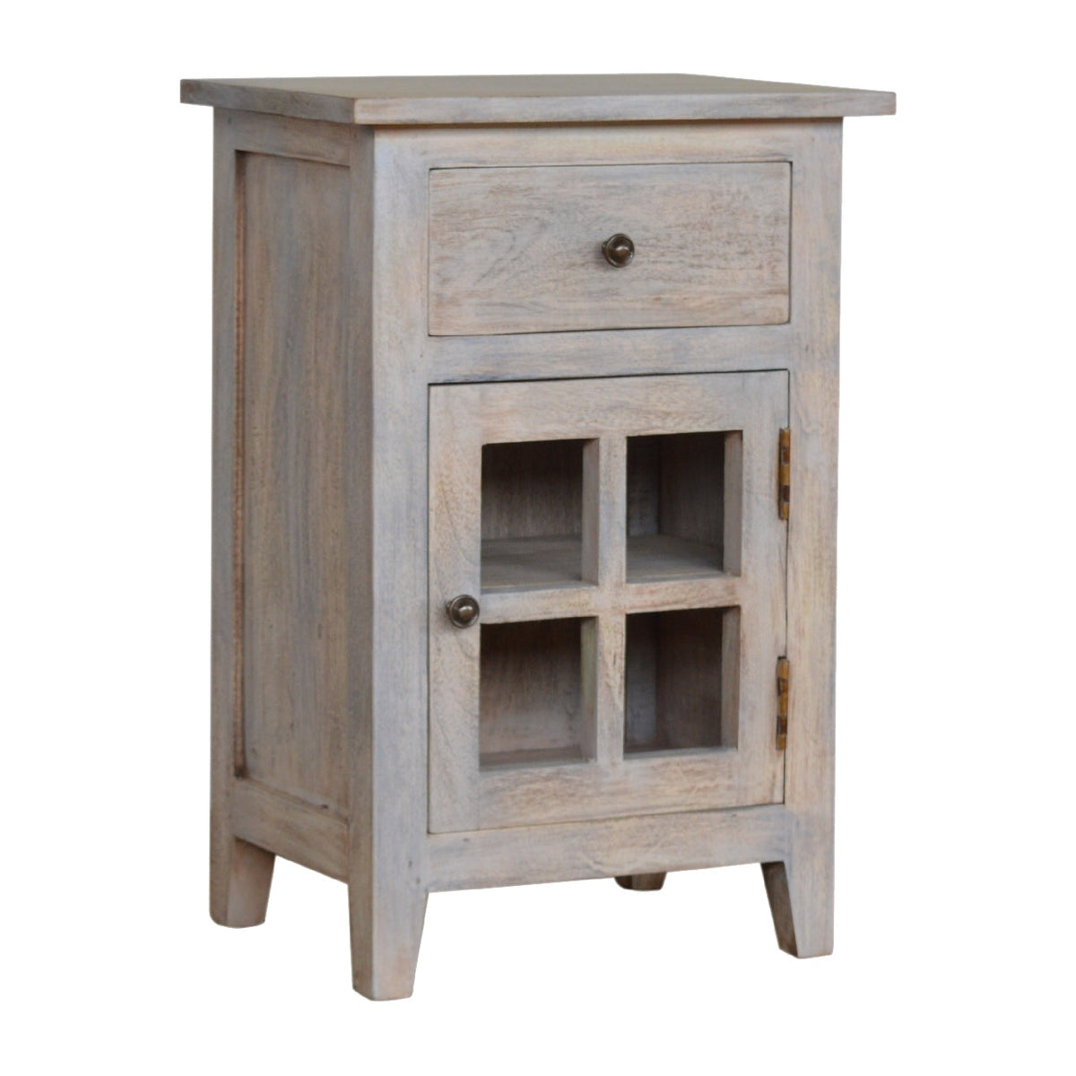 Mini Stone Wash Bedside Table