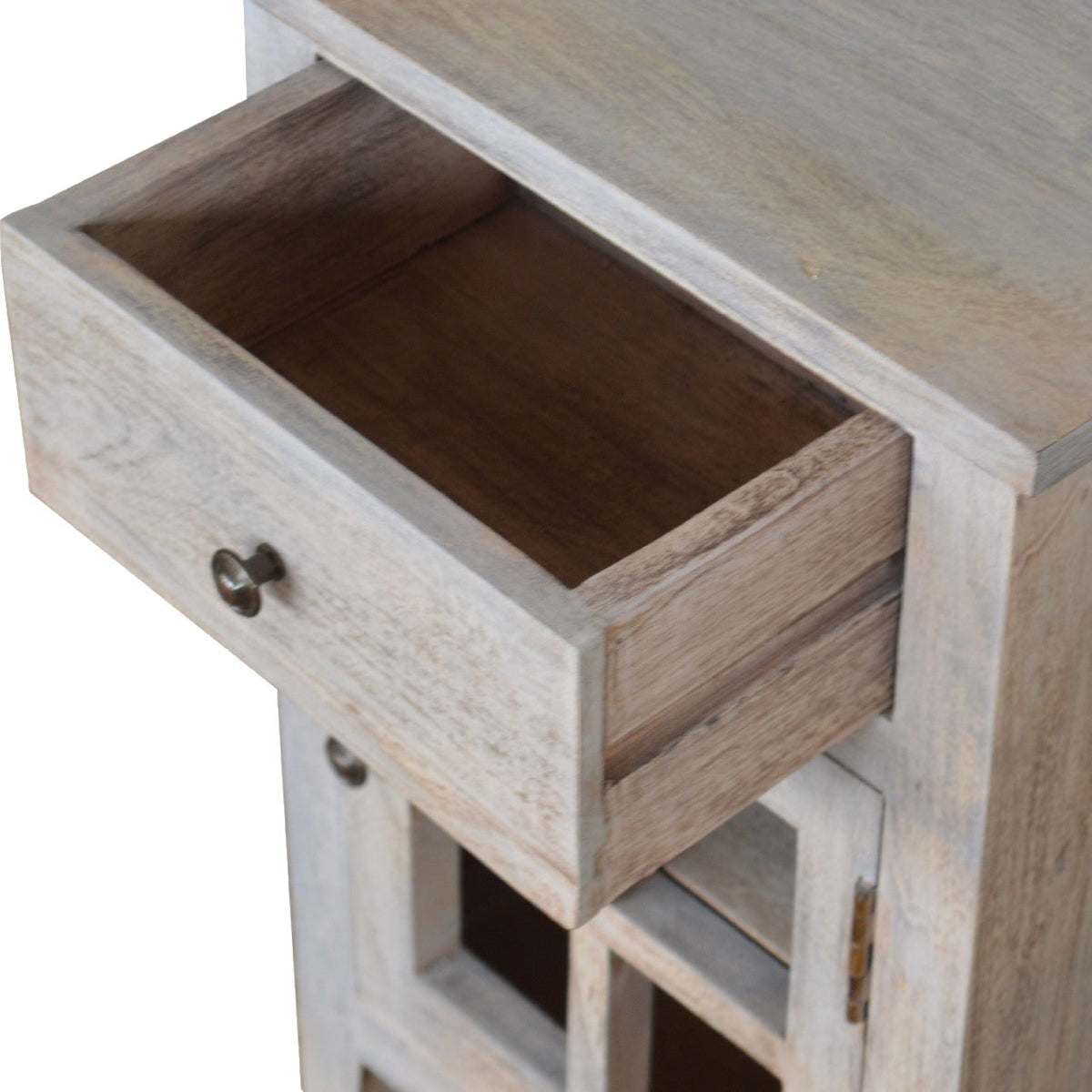 Mini Stone Wash Bedside Table