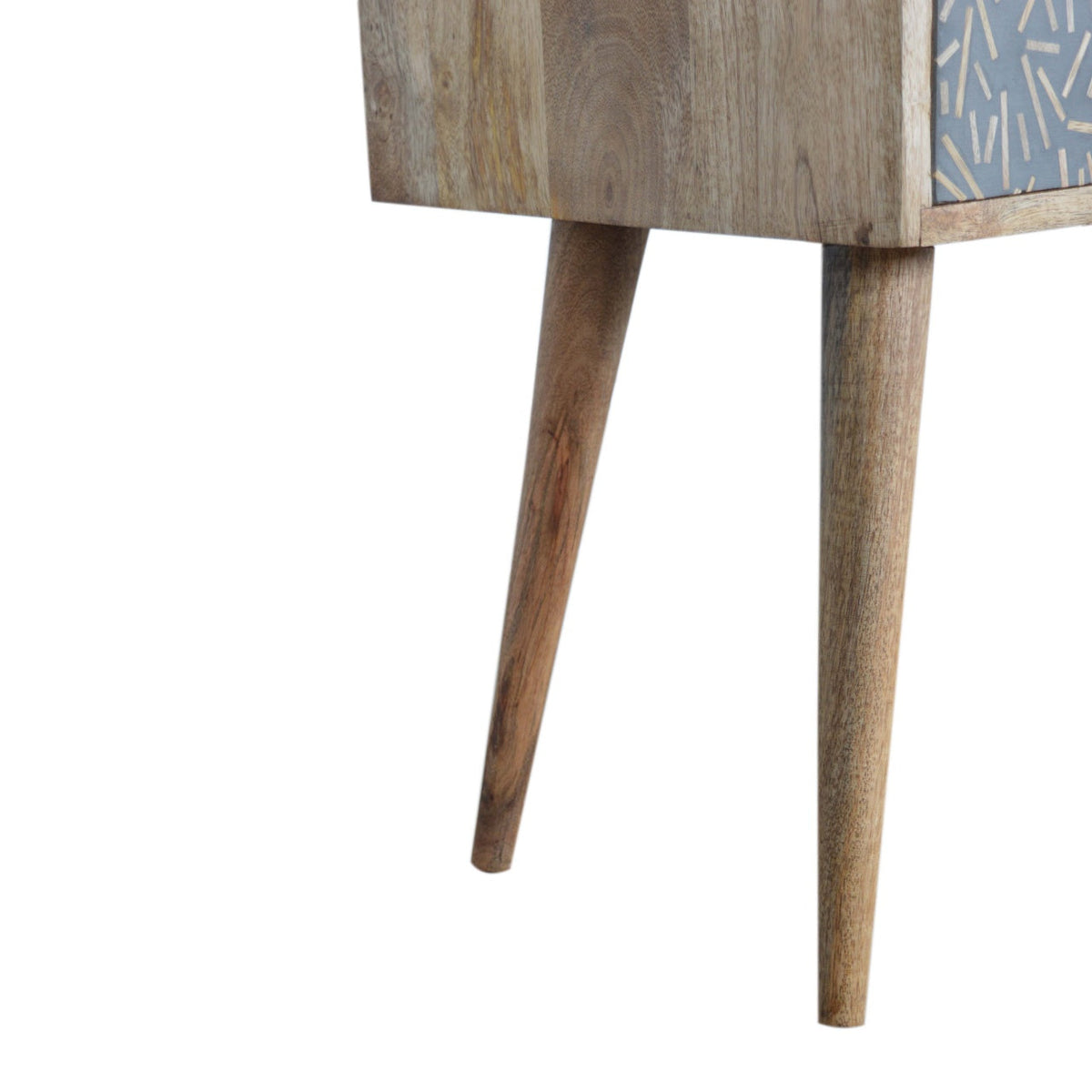 Mini Cement Chip Drawer Bedside Table