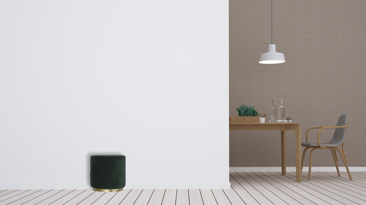 Emerald Velvet Gold Footstool