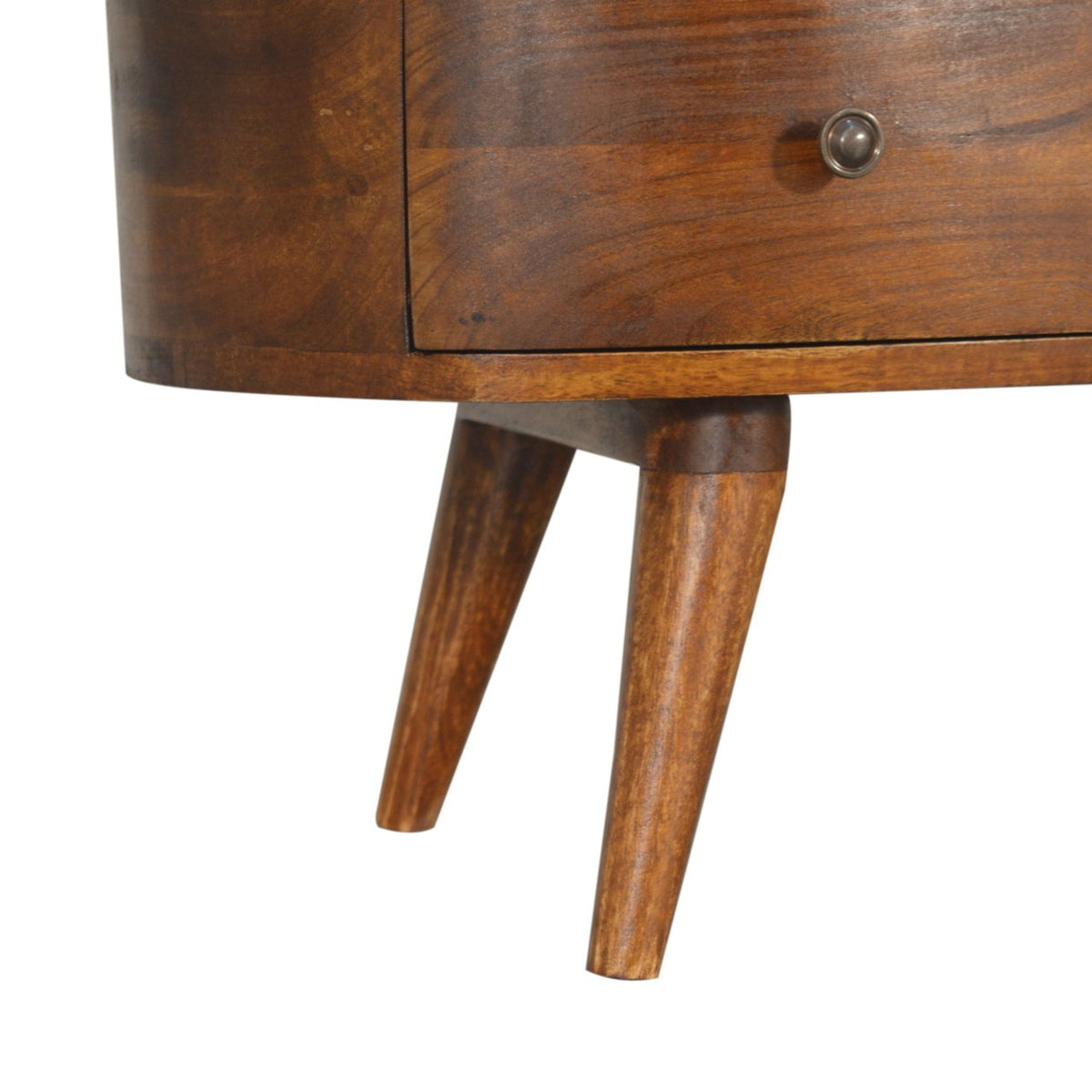 Chestnut Wave Entertainment Unit Chest of Drawers
