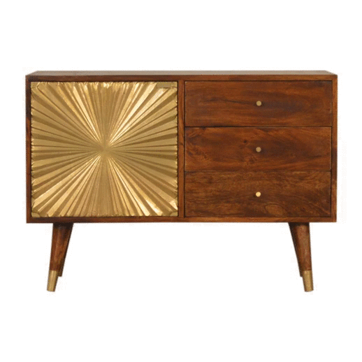Manila Gold Sideboard Chest of Drawers